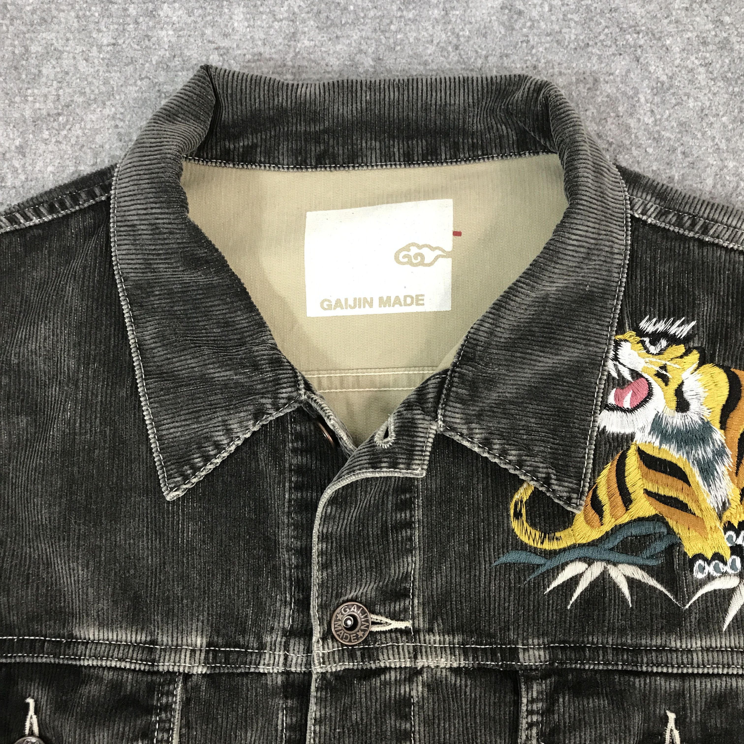 Japanese Brand gaijin made design corduroy tracker jacket Size US L / EU 52-54 / 3 - 8 Thumbnail