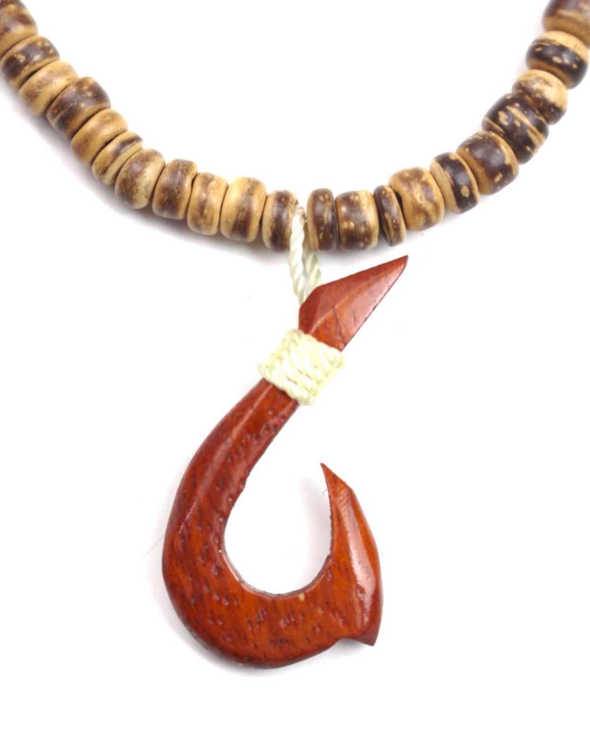 Hysteric Glamour 2000S JAPANESE MADE TRIBAL HEISHI BEAD NECKLACE CARVED HOOK Size ONE SIZE - 2 Thumbnail