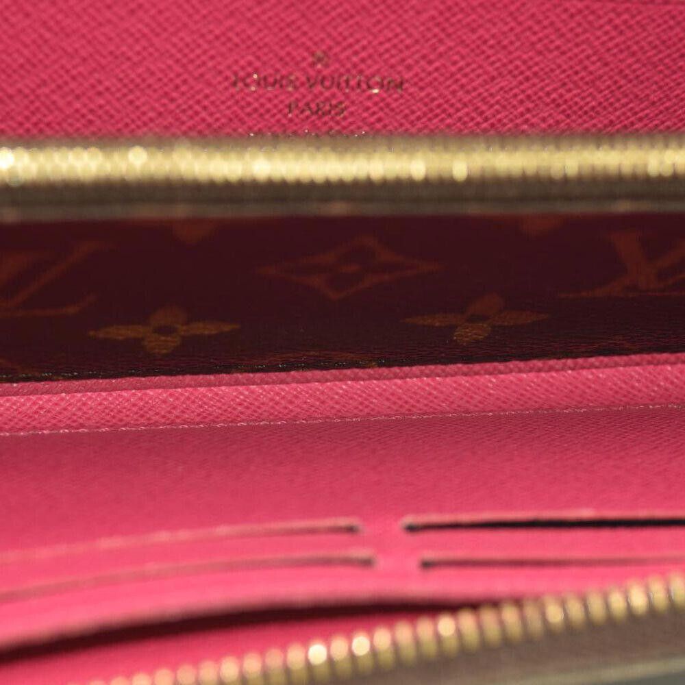 Louis Vuitton Louis Vuitton Monogram Clemence Wallet Fuchsia GI0196 Size ONE SIZE - 9 Thumbnail