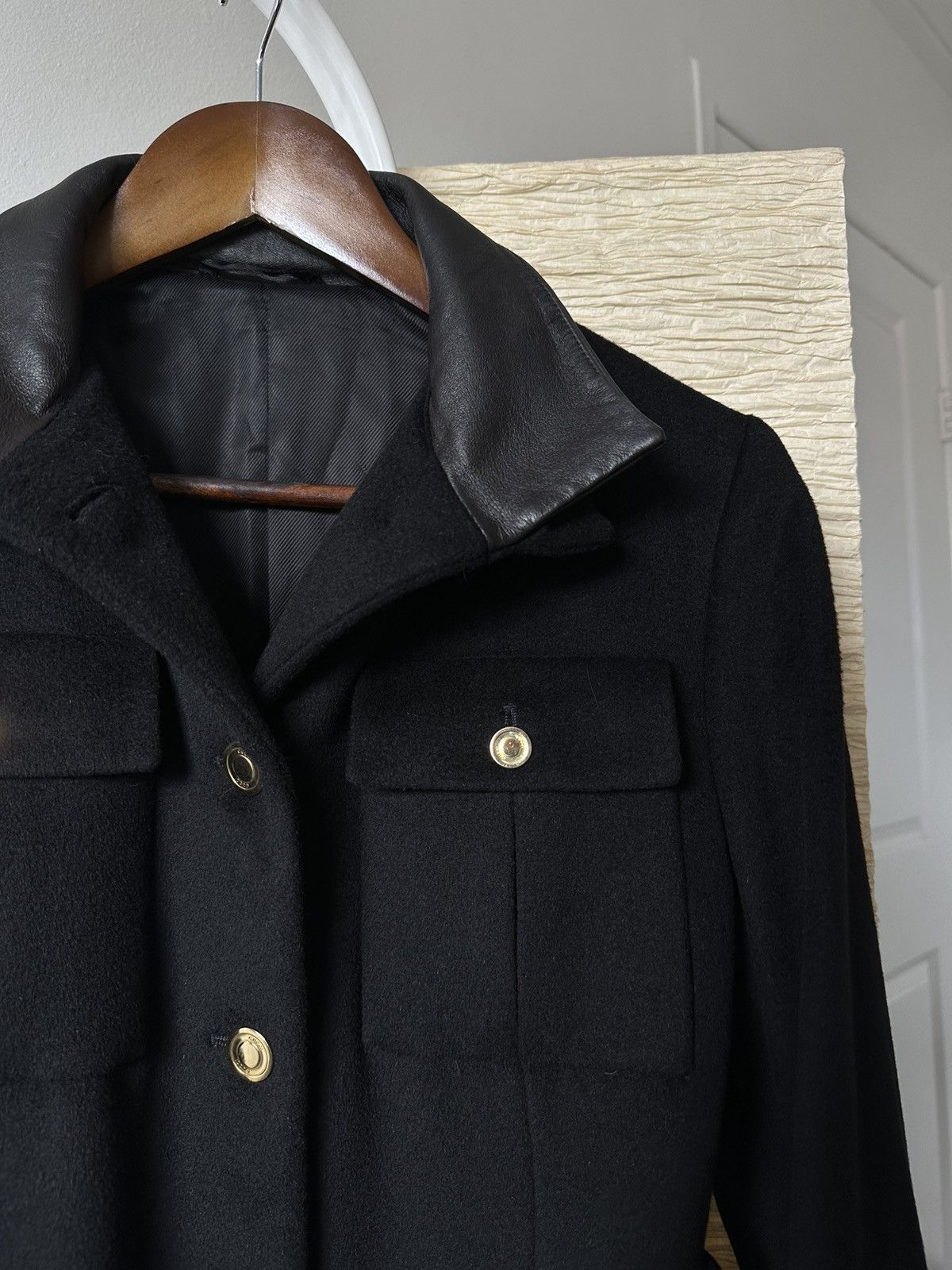Gucci Gucci Tom Ford Era Cashmere Military Coat With Leather Belt Size S / US 4 / IT 40 - 7 Thumbnail