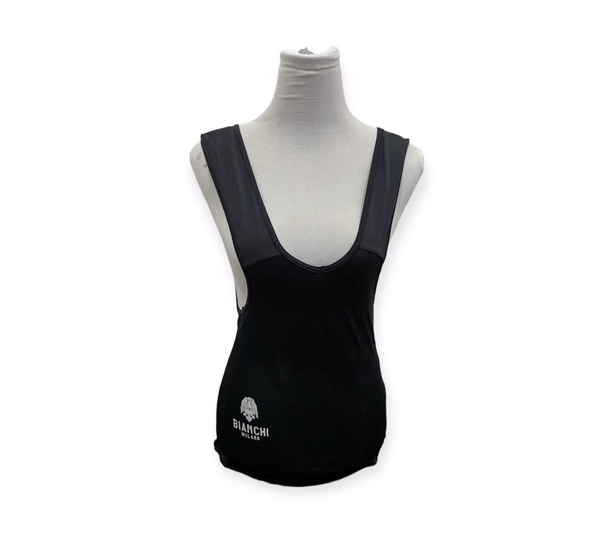 image of Italian Designers x Vintage Bianchi Milano Bib Shorts in Black, Women's (Size Medium)