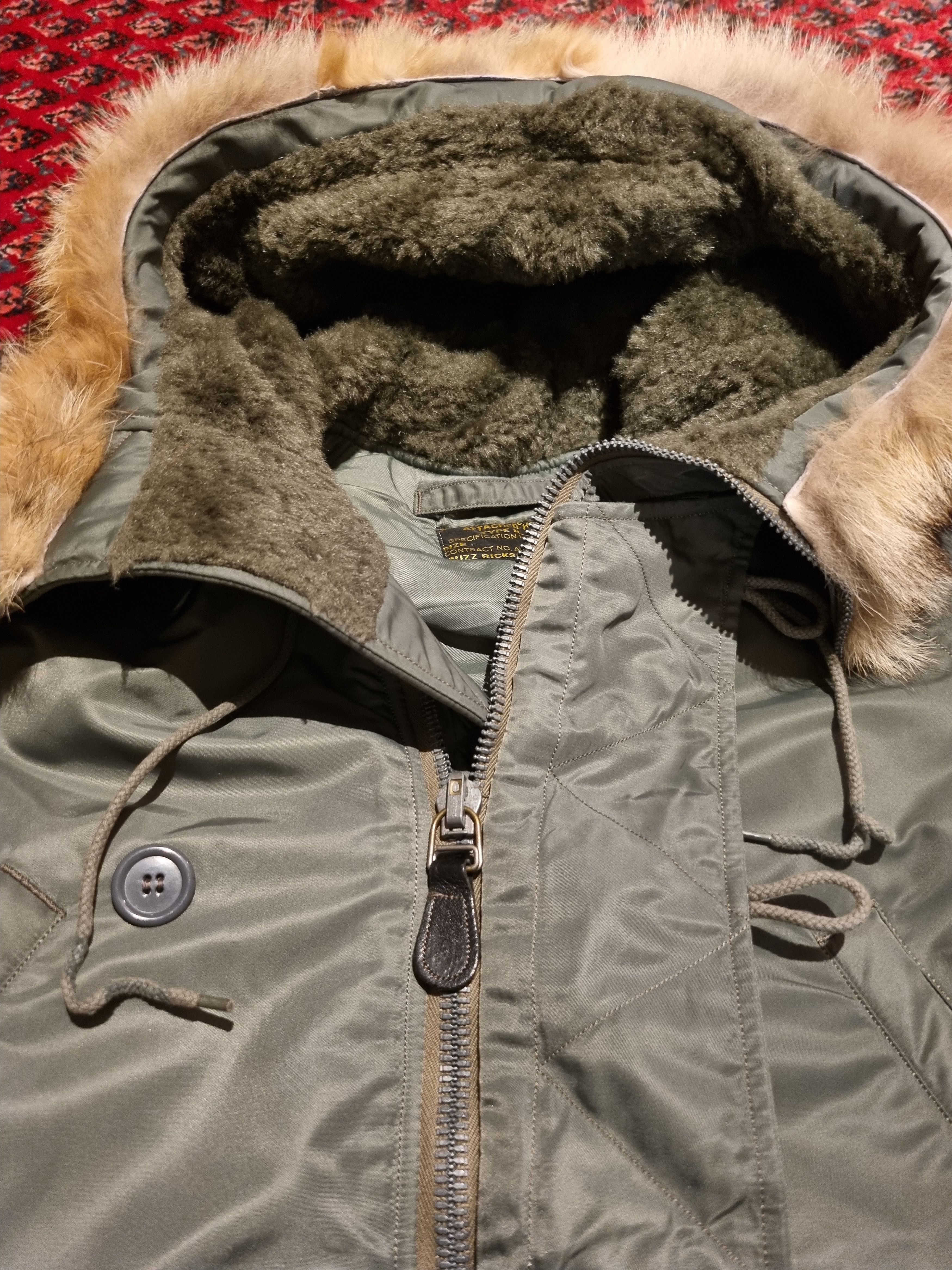 Buzz Rickson's Buzz Rickson's N-3B Parka slender Size US M / EU 48-50 / 2 - 4 Thumbnail