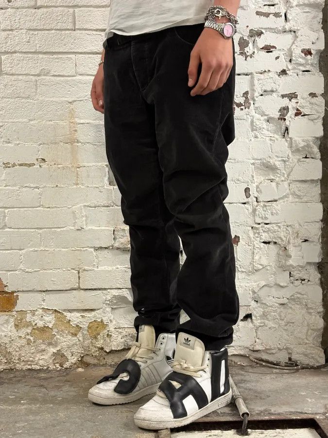 Prada 2000s Prada Black Corduroy Pants Size US 34 / EU 50 - 3 Thumbnail