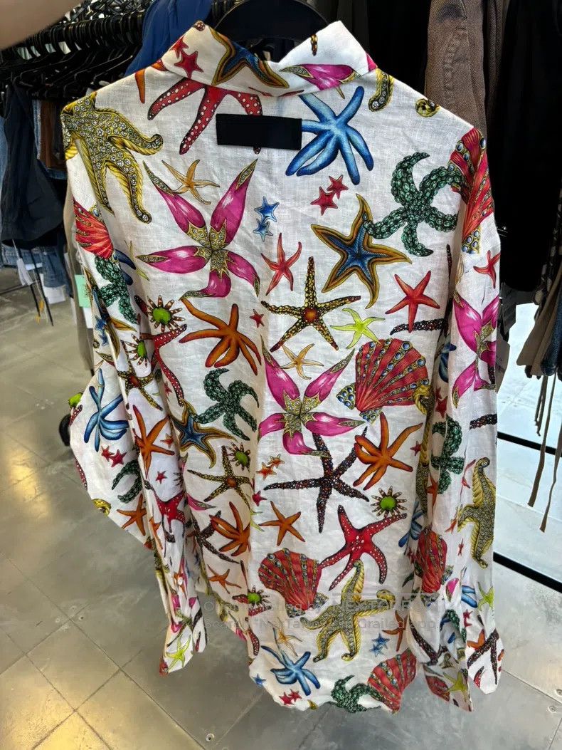 Versace Versace Men's linen shirts Size US M / EU 48-50 / 2 - 2 Thumbnail