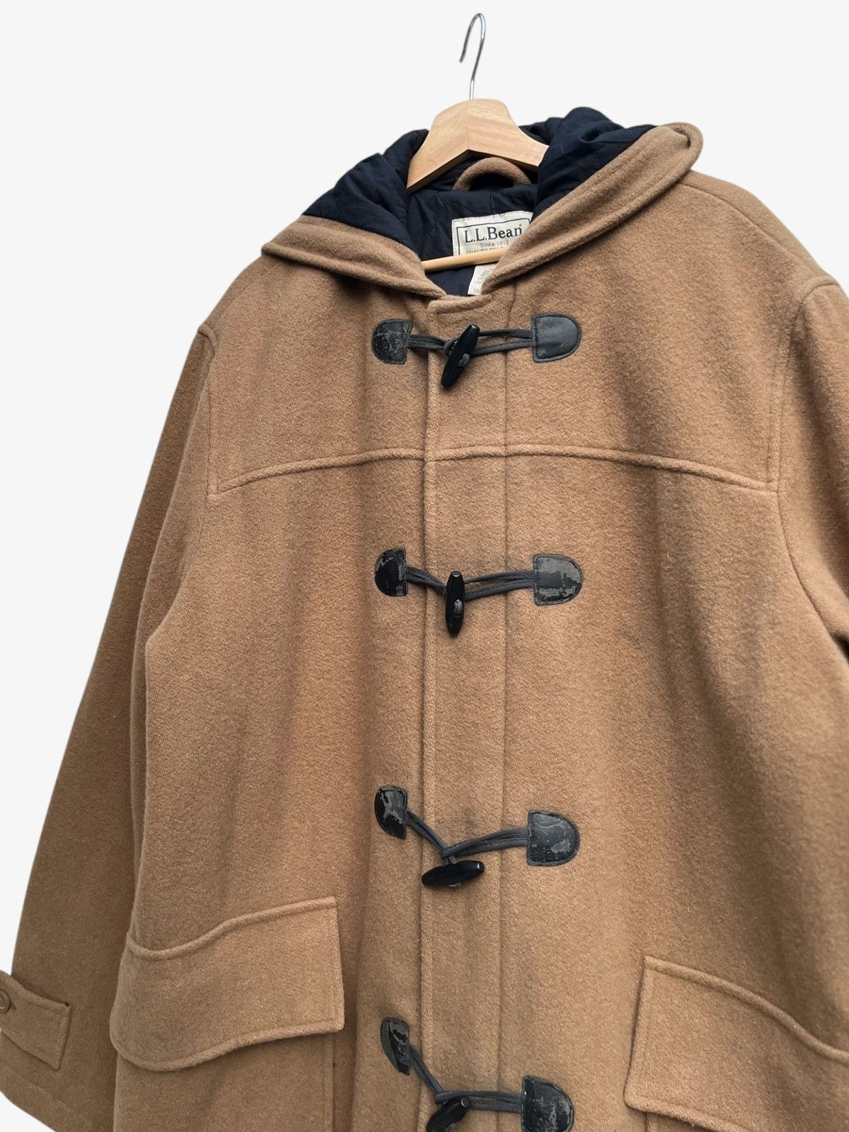 L.L. Bean L.L.Bean Wool Duffle Coat Thinsulate Insulation Size US XL / EU 56 / 4 - 8 Thumbnail