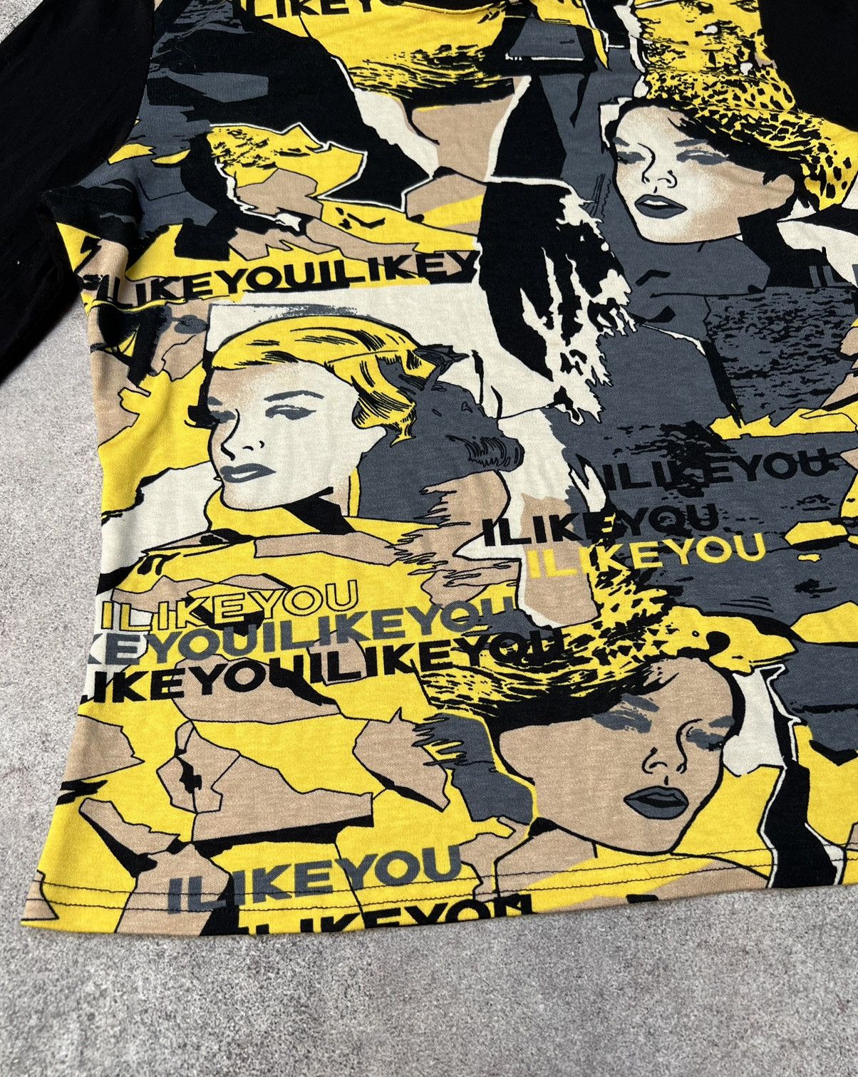 Hysteric Glamour × Vintage Vintage “I like you” long sleeve Size S / US 4 / IT 40 - 3 Thumbnail