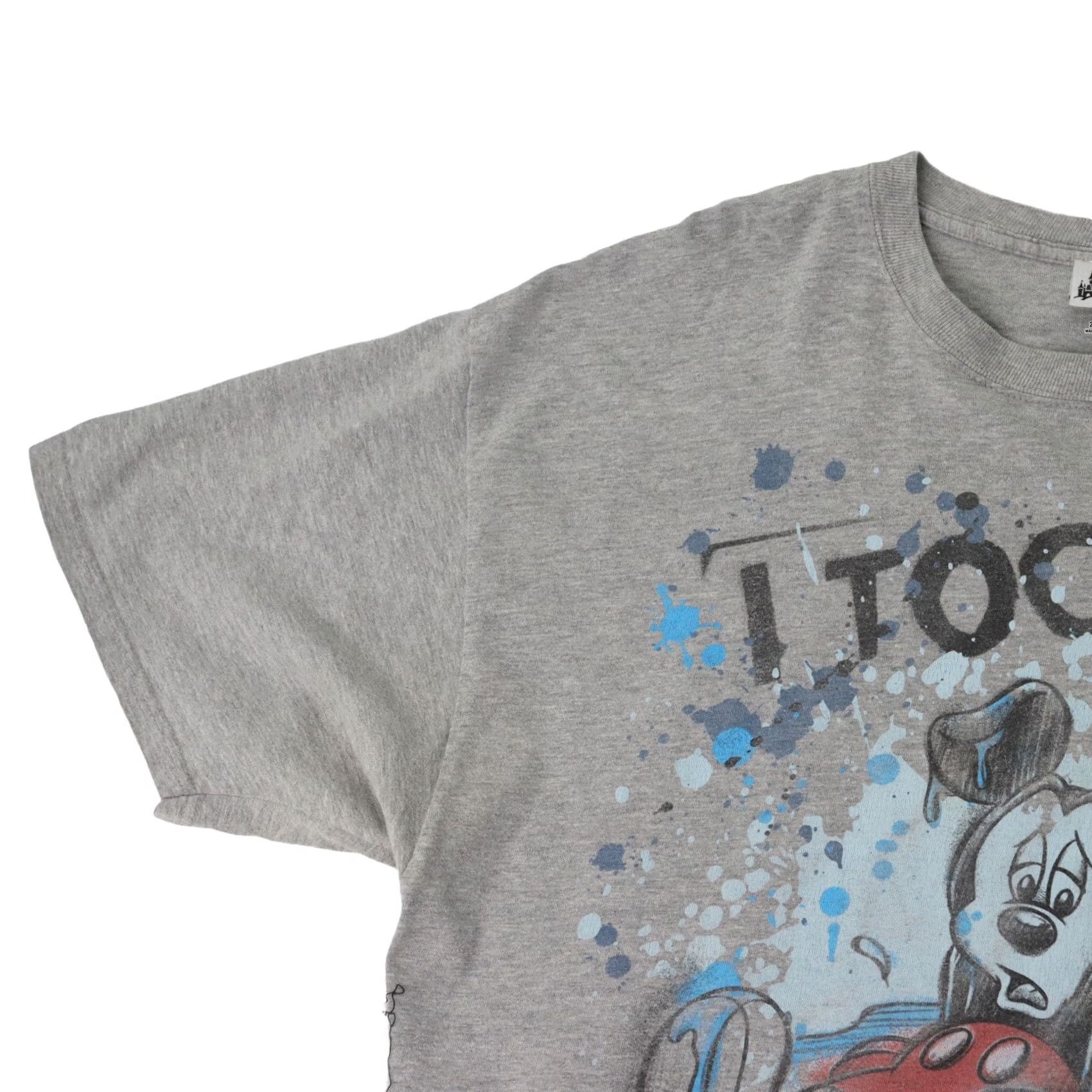 Disney DISNEY PARKS T-Shirt 2XL I RODE SPLASH MOUNTAIN AND ALL I GOT WAS SOAKED Vtg Mens Gray Size US XXL / EU 58 / 5 - 5 Thumbnail