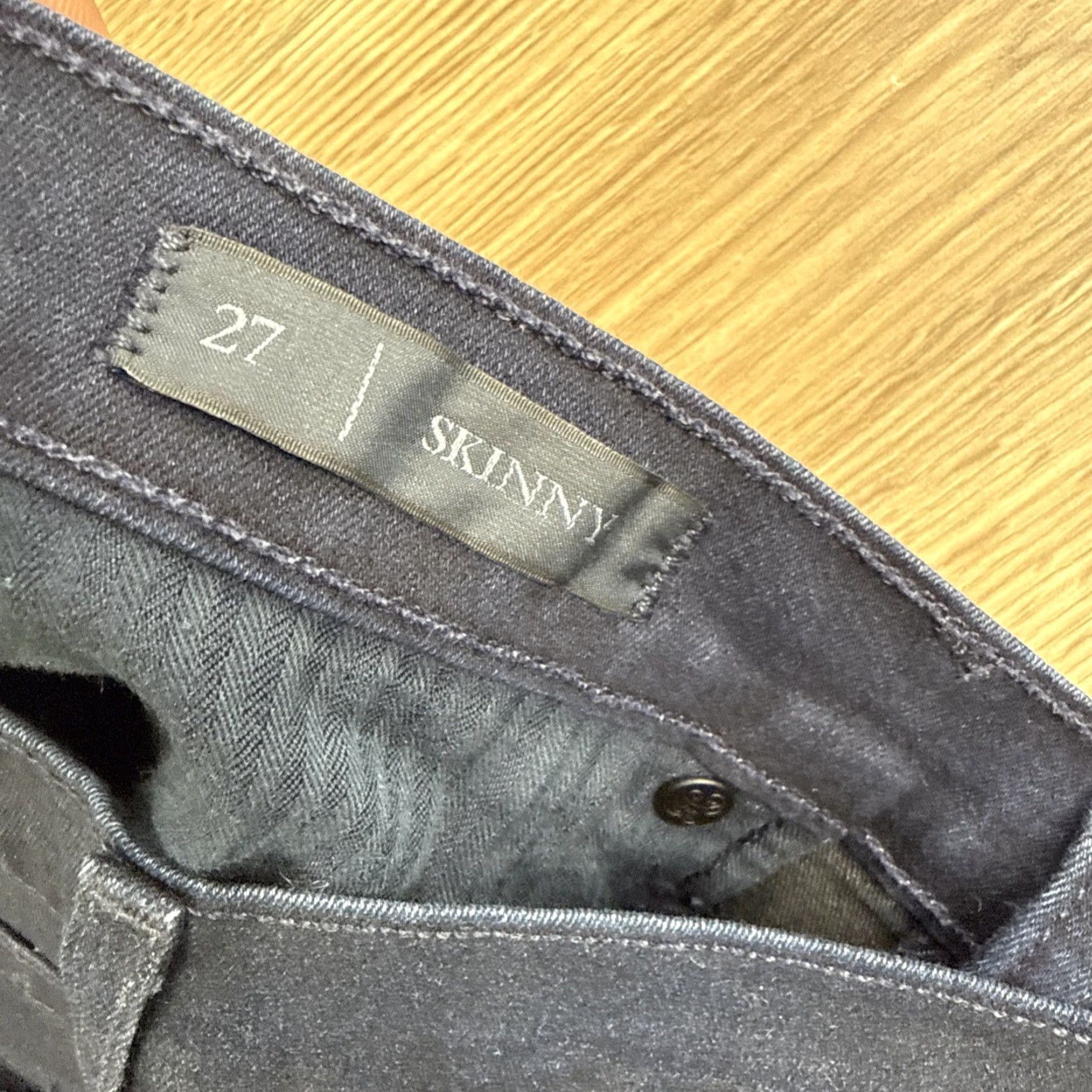 Juicy Couture Juicy Couture Jeans Womens Skinny Low Rise Denim Blue 27 Size 31.5 Inseam Size 27" / US 4 / IT 40 - 3 Thumbnail
