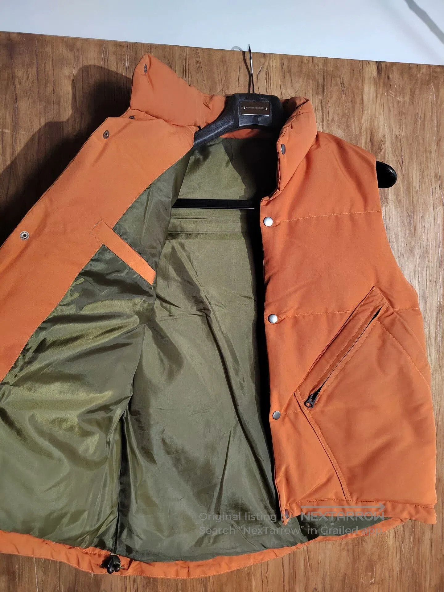 NEXUSVII NEXUS7 Functional Down Vest in Orange. Size US M / EU 48-50 / 2 - 3 Thumbnail