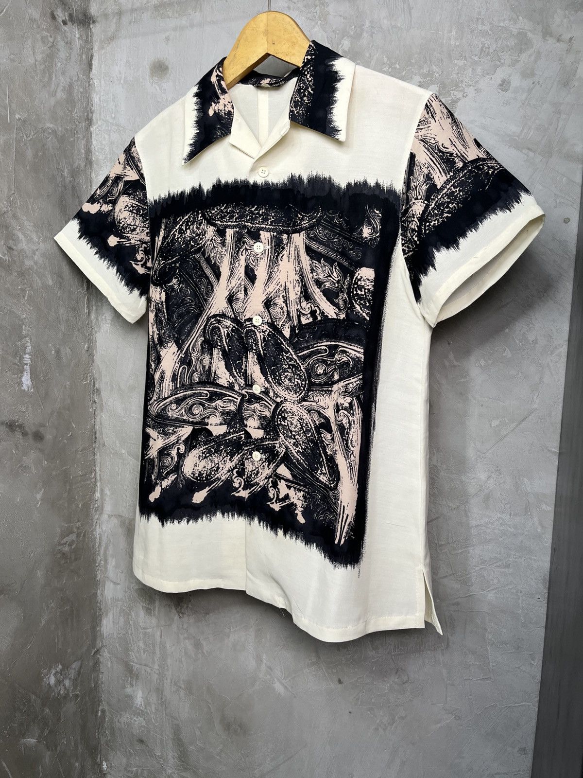 Matsuda Vintage 80s Mitsuhiro Matsuda Madame Nicole Printed Shirt Size US M / EU 48-50 / 2 - 2 Thumbnail