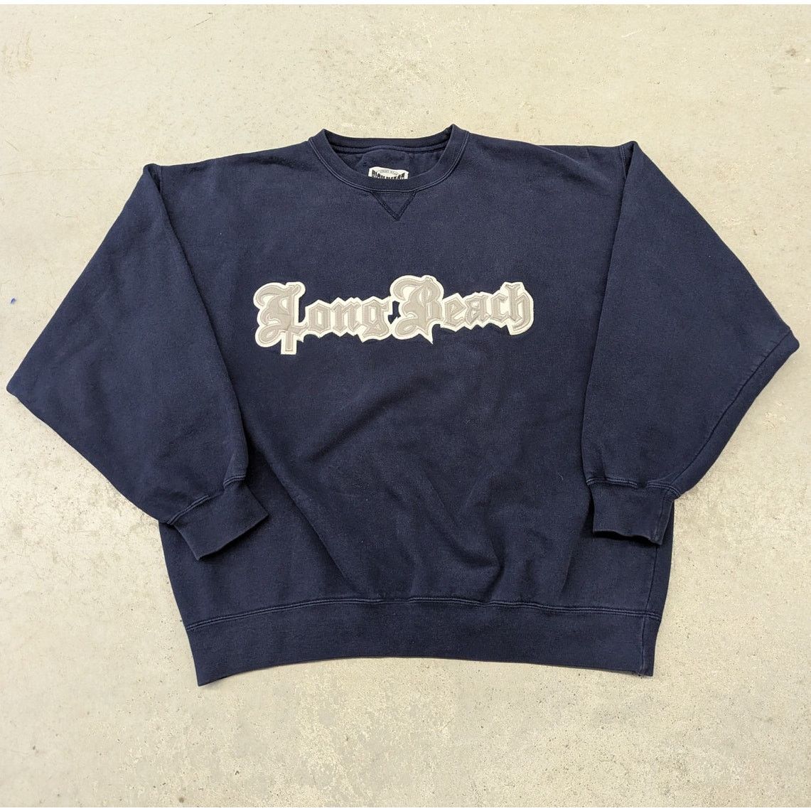 Vintage Vintage High Image Compton "Long Beach" Sweater Size US XL / EU 56 / 4 - 1 Thumbnail