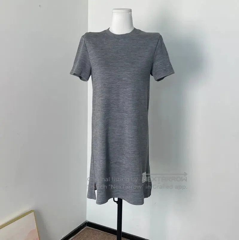 Thom Browne Thom Browne Gray Women's Dress Size S . Size S / US 4 / IT 40 - 1 Thumbnail