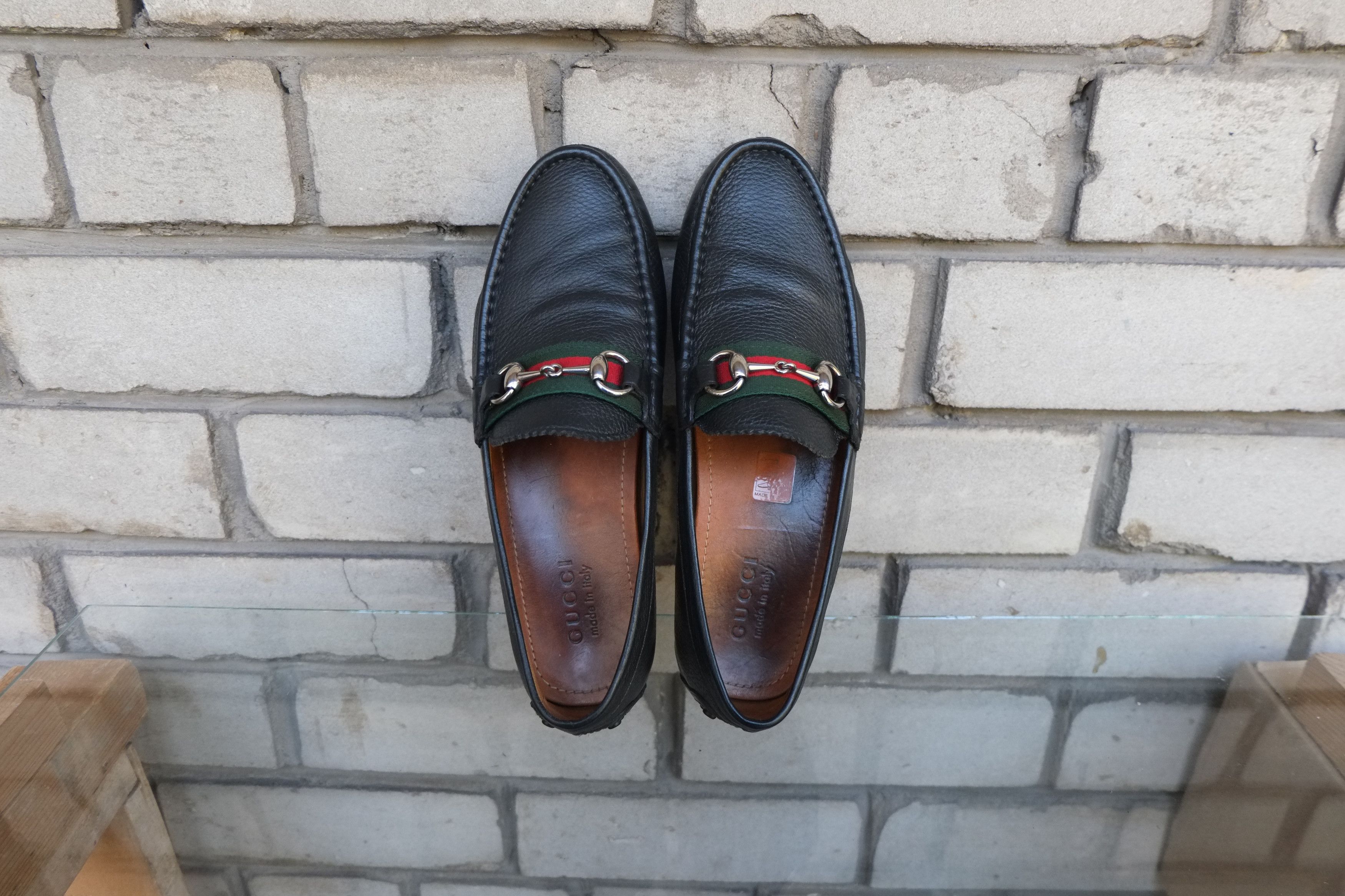 Gucci Gucci Damo Horsebit Loafers Black Moccasin Ferragamo Prada Size US 7.5 / EU 40-41 - 8 Thumbnail