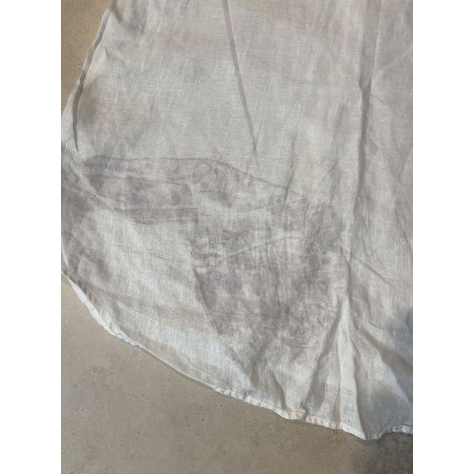 Frank & Eileen VINTAGE? No. Frank & Eileen Shirt Womens XXS White Button-Up Tunic Lightweight Size XXS / US 00 / IT 34 - 6 Thumbnail