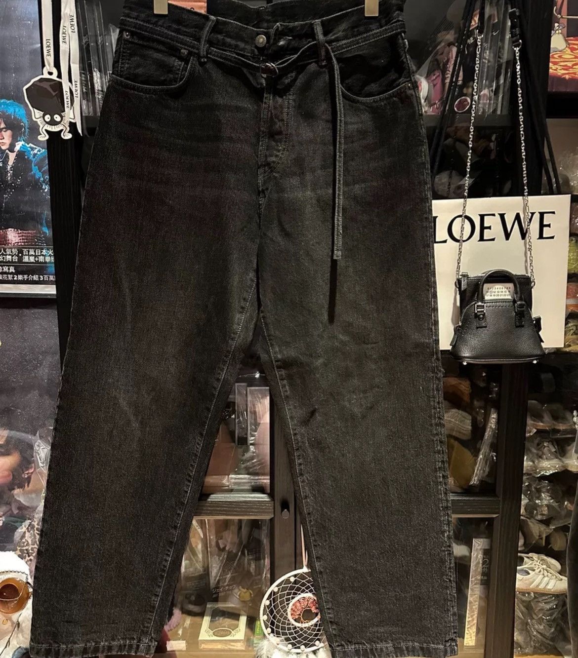 Acne Studios acne studios black 1991 jeans for men - DMC Size US 31 - 1 Thumbnail