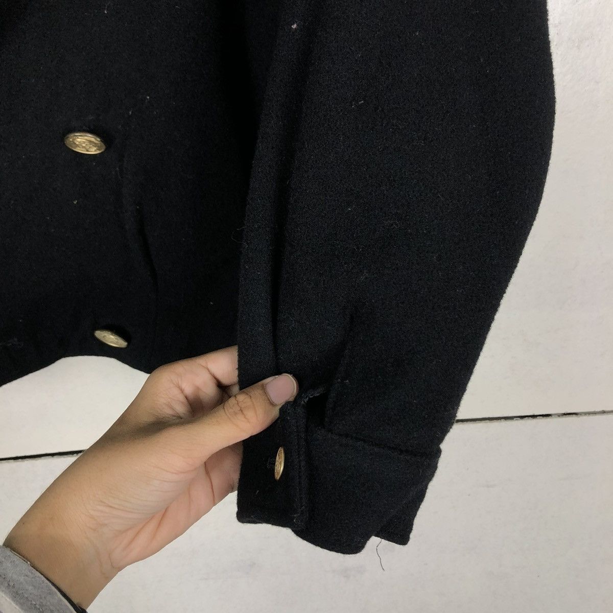 Japanese Brand 🔥VINTAGE BOMBER JACKET WOOL DOUBLE BREAST NEOMYTHOS JAPAN Size US M / EU 48-50 / 2 - 15 Thumbnail