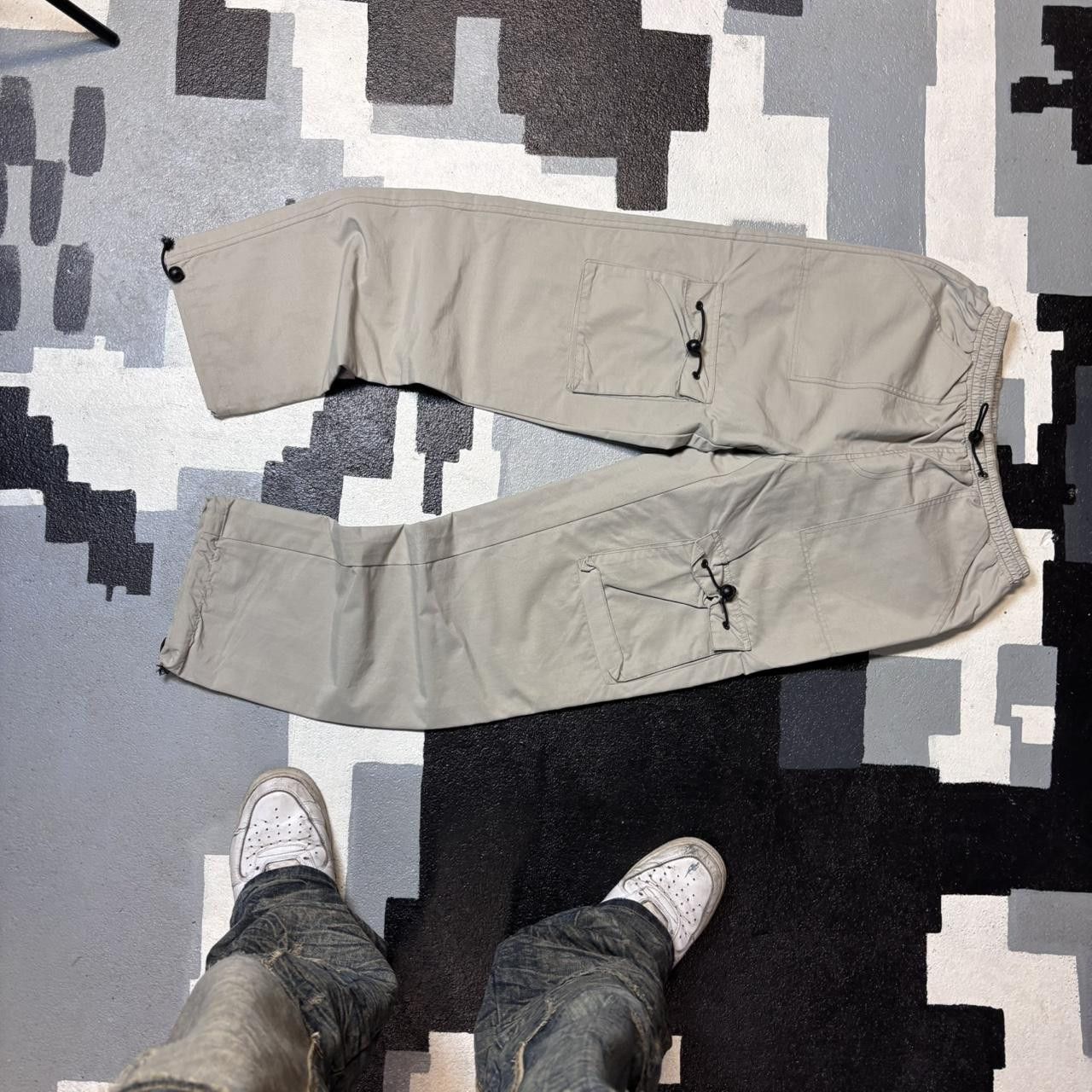 Japanese Brand × Vintage Japanese style nylon parachute cargo pants Size US 32 / EU 48 - 2 Thumbnail