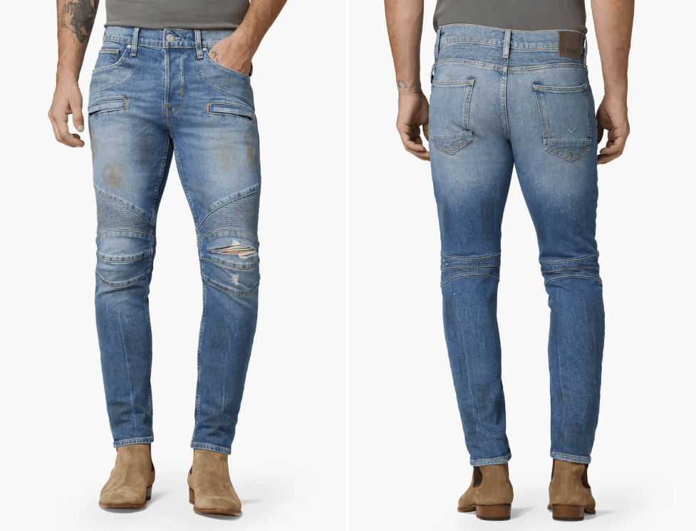 Hudson Hudson Denim Blinder Biker V2 Skinny Jeans Matador ( 33 ) Size US 33 - 1 Thumbnail
