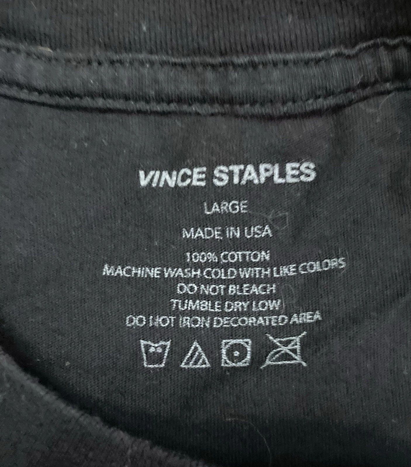 Designer × Vintage Vince Staples Concert Merch Call Me If You Get Lost Tour 22 Size US L / EU 52-54 / 3 - 4 Thumbnail