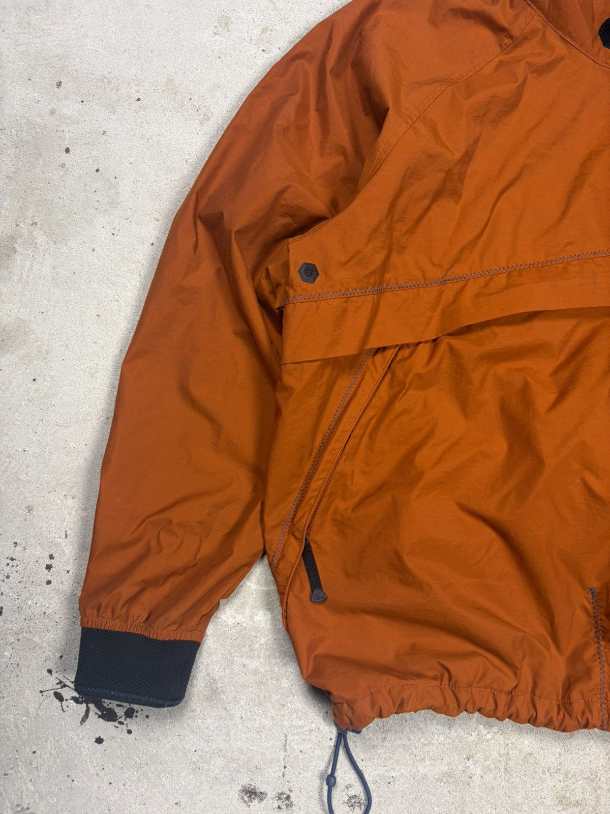 Nike ACG Vintage 2000s Nike ACG Asymmetrical Zip Anorak Jacket Size US L / EU 52-54 / 3 - 5 Thumbnail