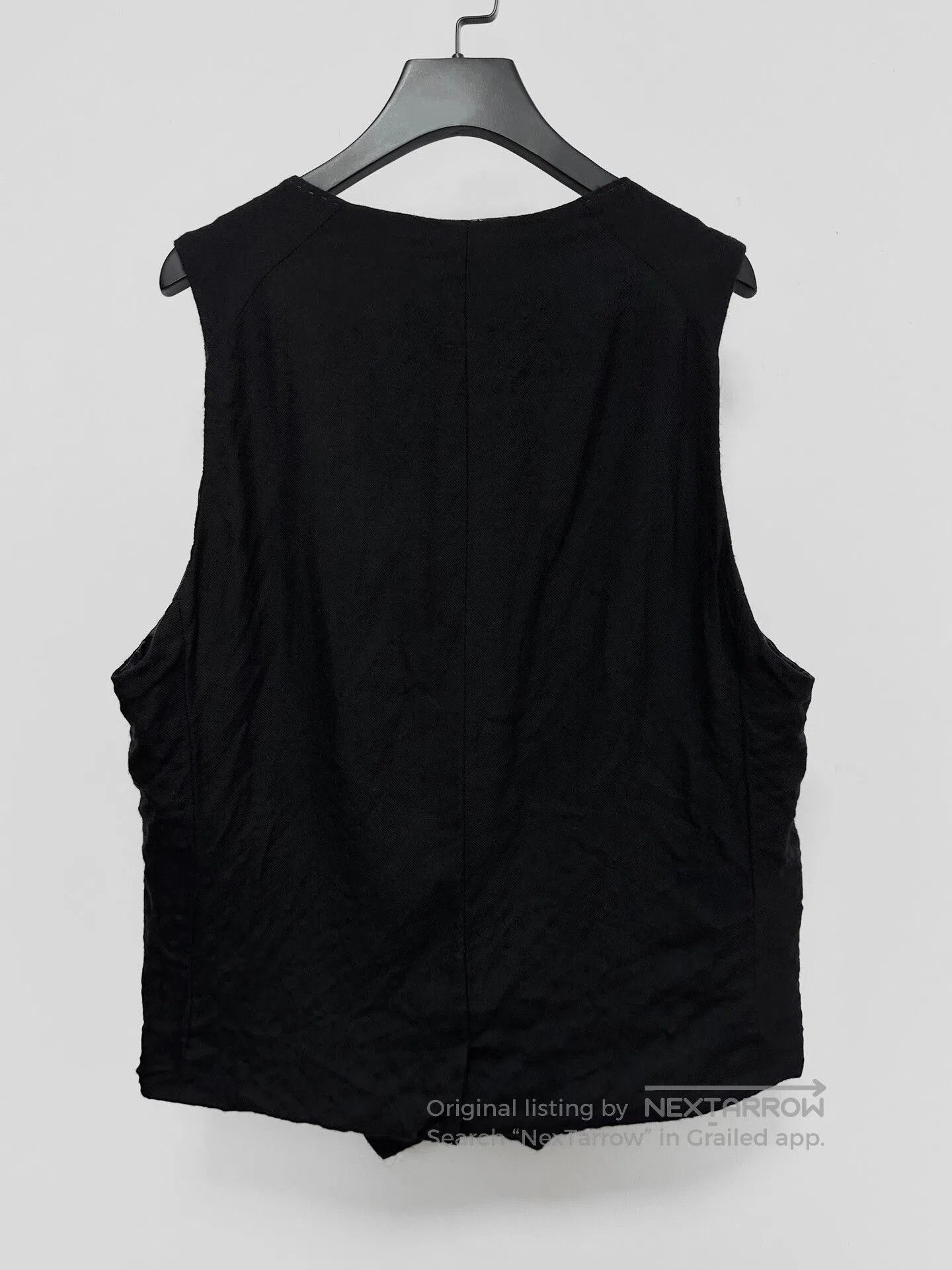 Geoffrey B. Small black cashmere checkered vest by geoffrey b. Size US S / EU 44-46 / 1 - 3 Thumbnail