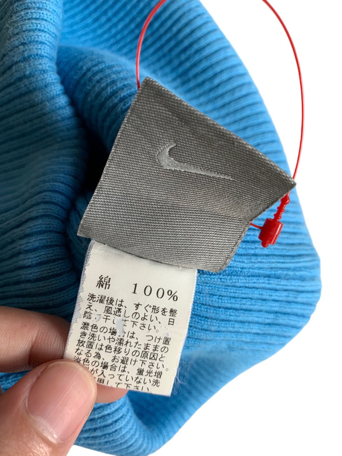 Japanese Brand × Nike Vintage Nike Nice Design Beanie Hats Size ONE SIZE - 8 Thumbnail
