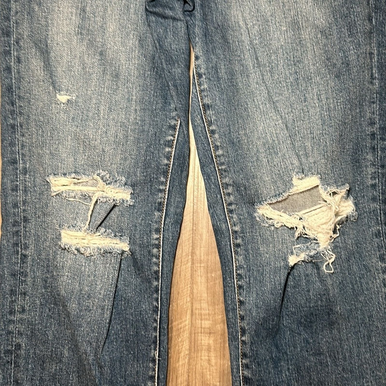 Other Mica Denim High Rise Distressed Dad Jean - 27 Size 27" / US 4 / IT 40 - 5 Thumbnail