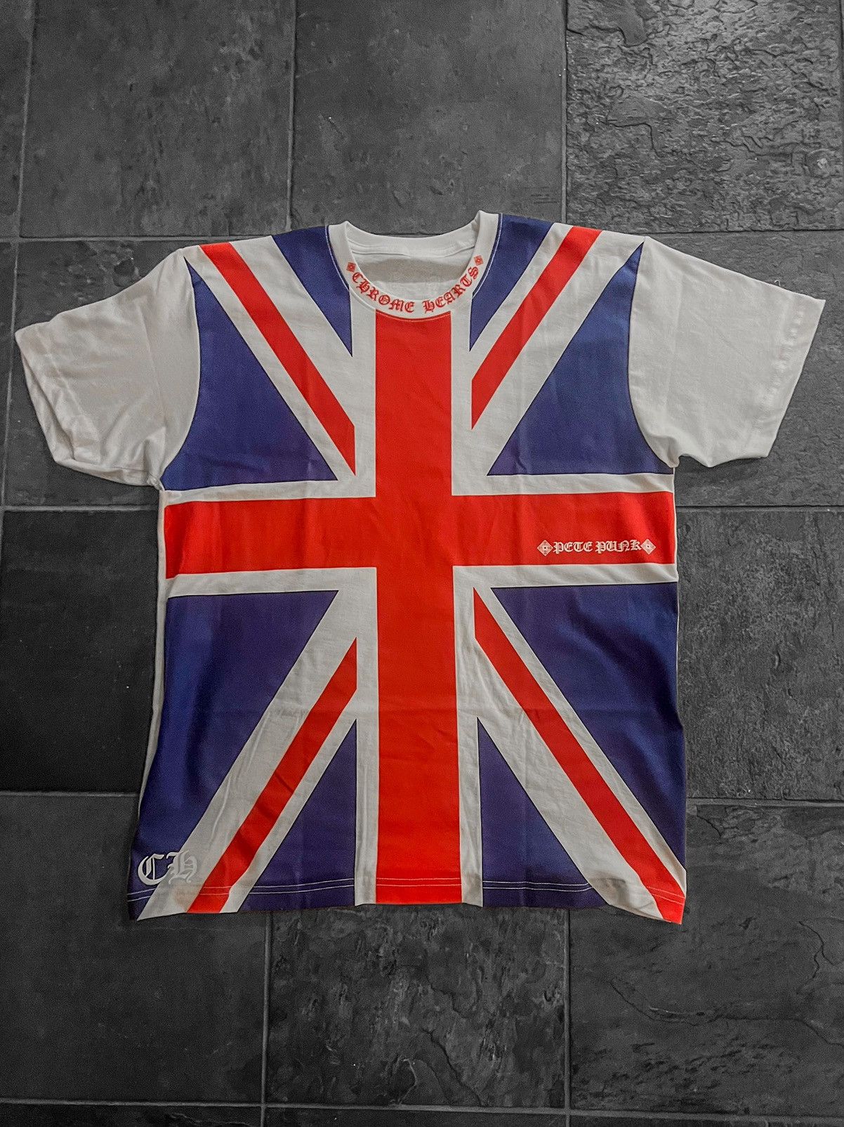 chrome-hearts-chrome-hearts-union-jack-crew-white-grailed