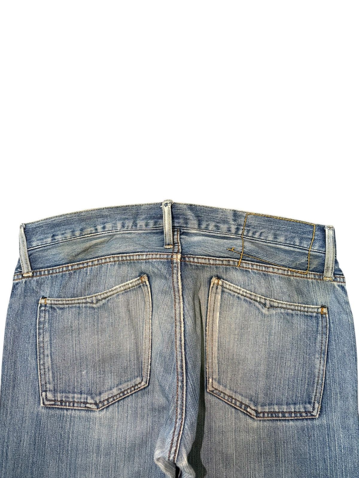 Diesel Vintage Japanese Brand Faded Wash Distressed Jeans Size US 33 - 4 Thumbnail