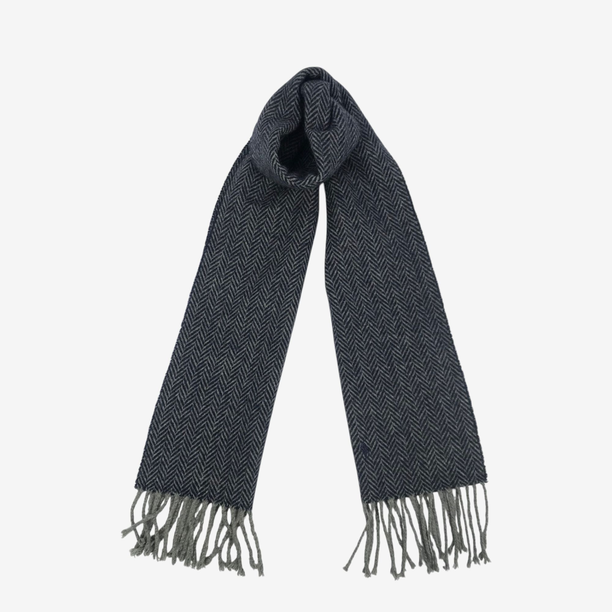 Polo Ralph Lauren VIntage Polo Ralph Lauren Scarf Wool Cashmere Scarves Size ONE SIZE - 1 Thumbnail