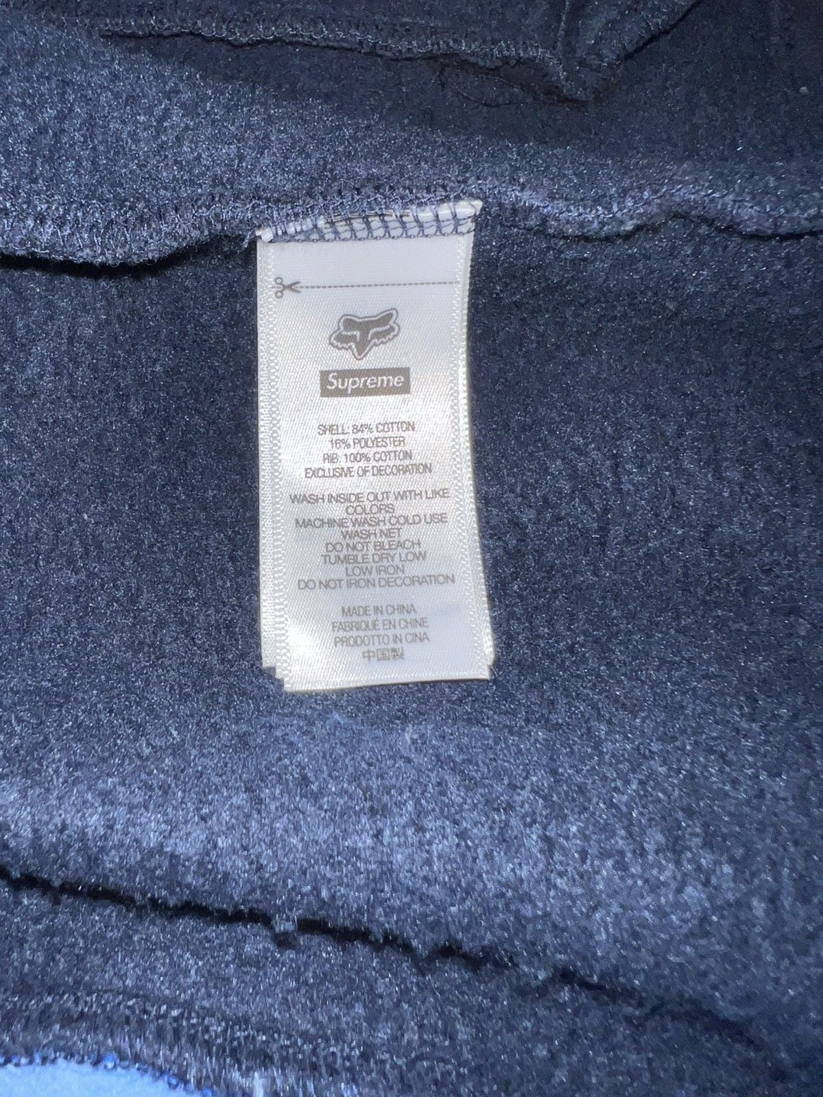 Fox Racing × Supreme Supreme x Fox Racing hoodie Size US S / EU 44-46 / 1 - 7 Thumbnail