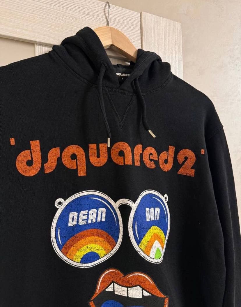 Dsquared2 Dsquared Icon Hoodie Luxury Vintage Hoodie Travis Scott Size US M / EU 48-50 / 2 - 5 Thumbnail