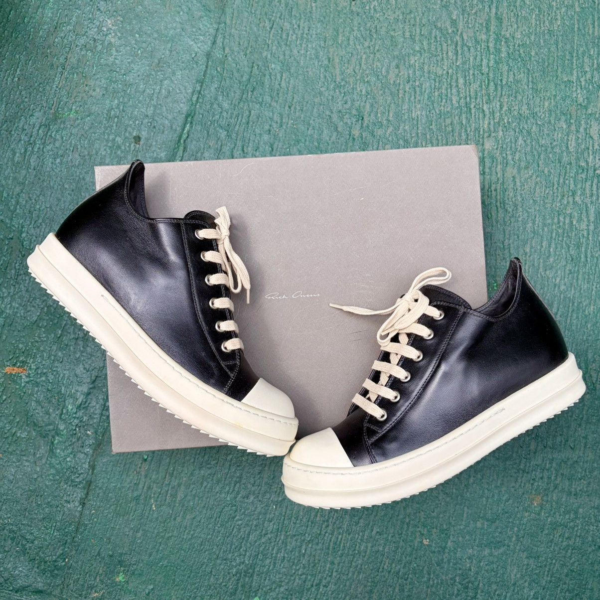 Rick Owens Rick Owens Mainline Leather Ramones Low Size US 6 / EU 39 - 6 Thumbnail
