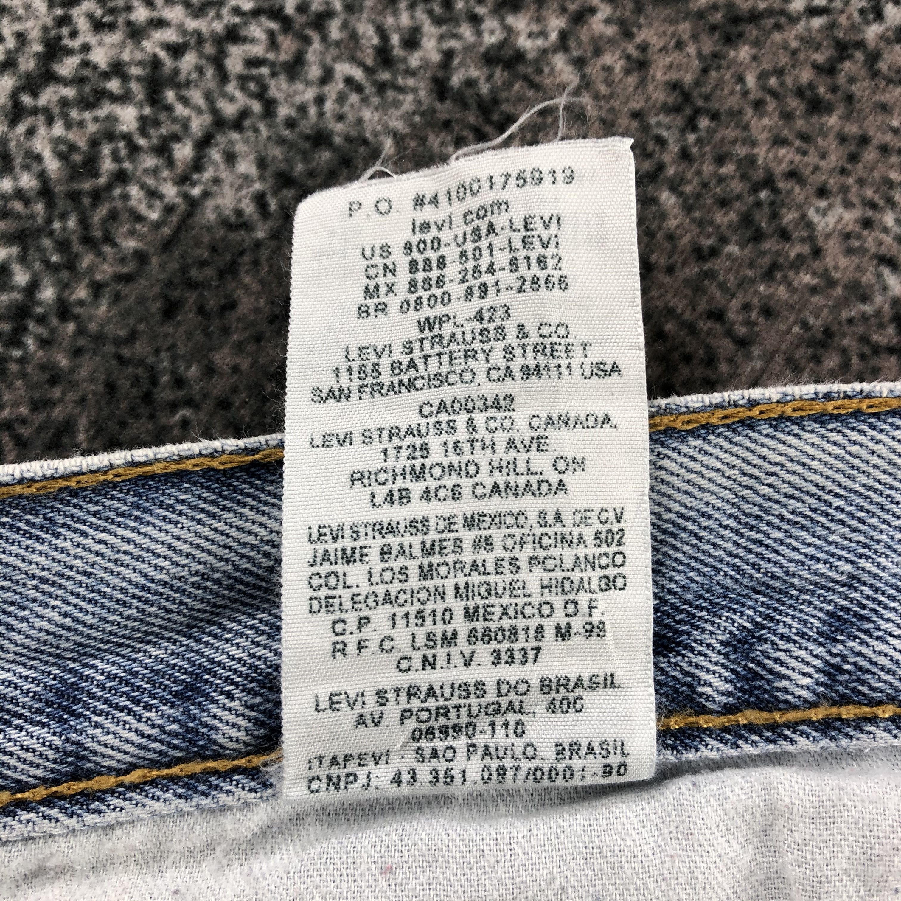 Levi's Vintage Levi's 505 Jeans Medium Wash Denim KJ961 Size US 36 / EU 52 - 17 Thumbnail