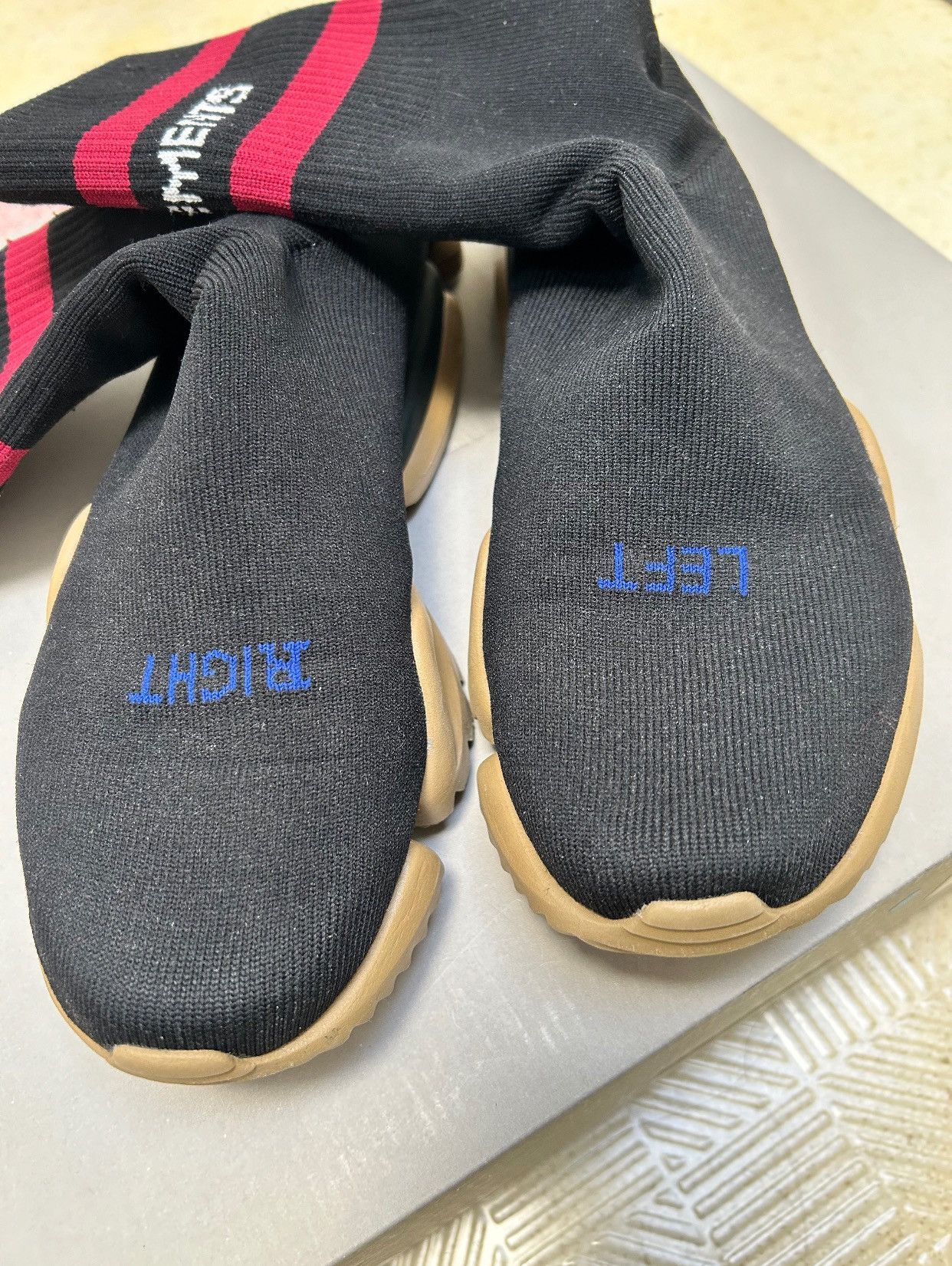 Reebok × Vetements SOCK RUNNER HIGH Size US 9.5 / EU 42-43 - 3 Thumbnail