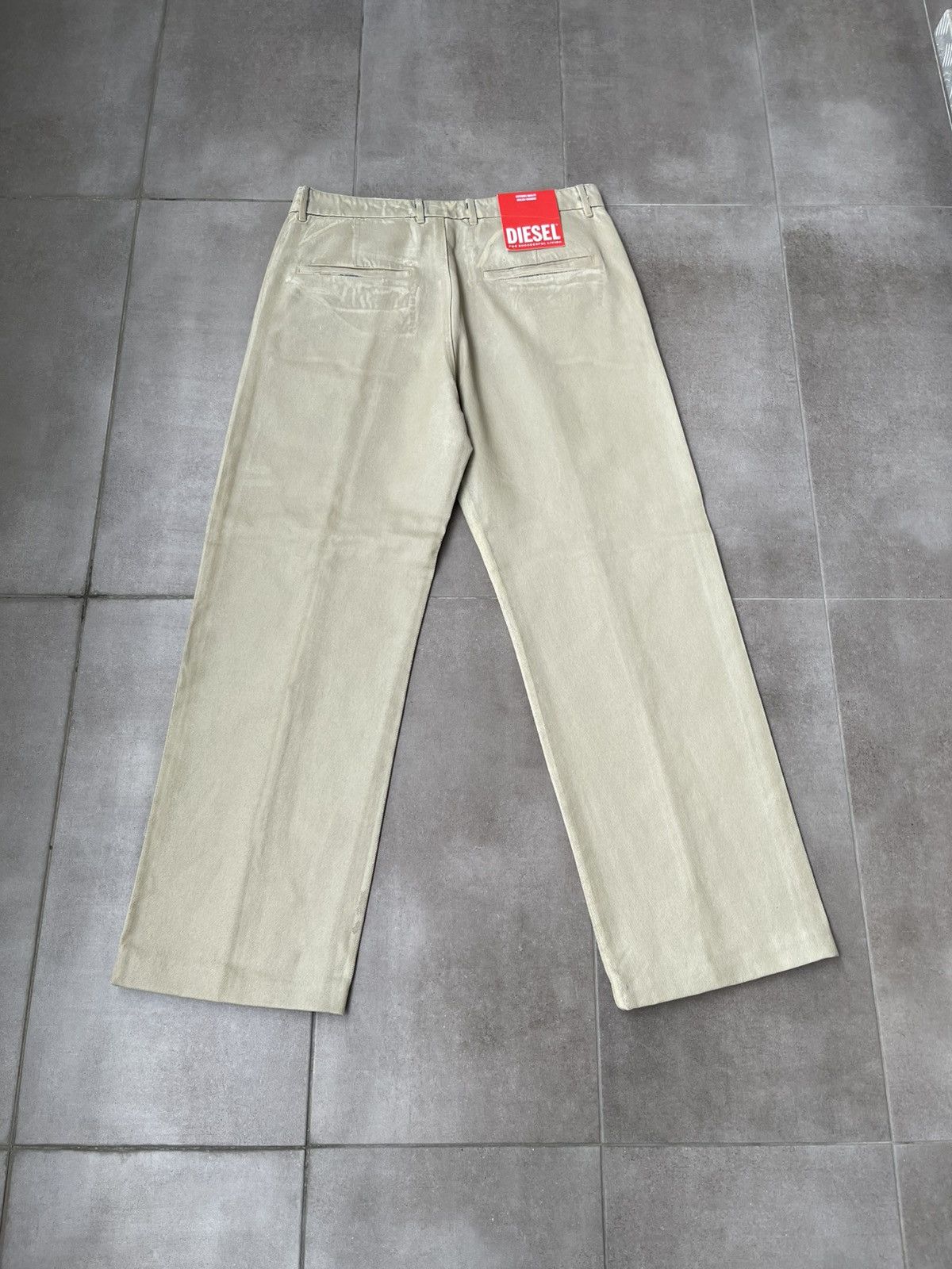 Diesel !DS! SS24 Diesel D-Chino-Work Rubber Trousers Size US 32 / EU 48 - 9 Thumbnail