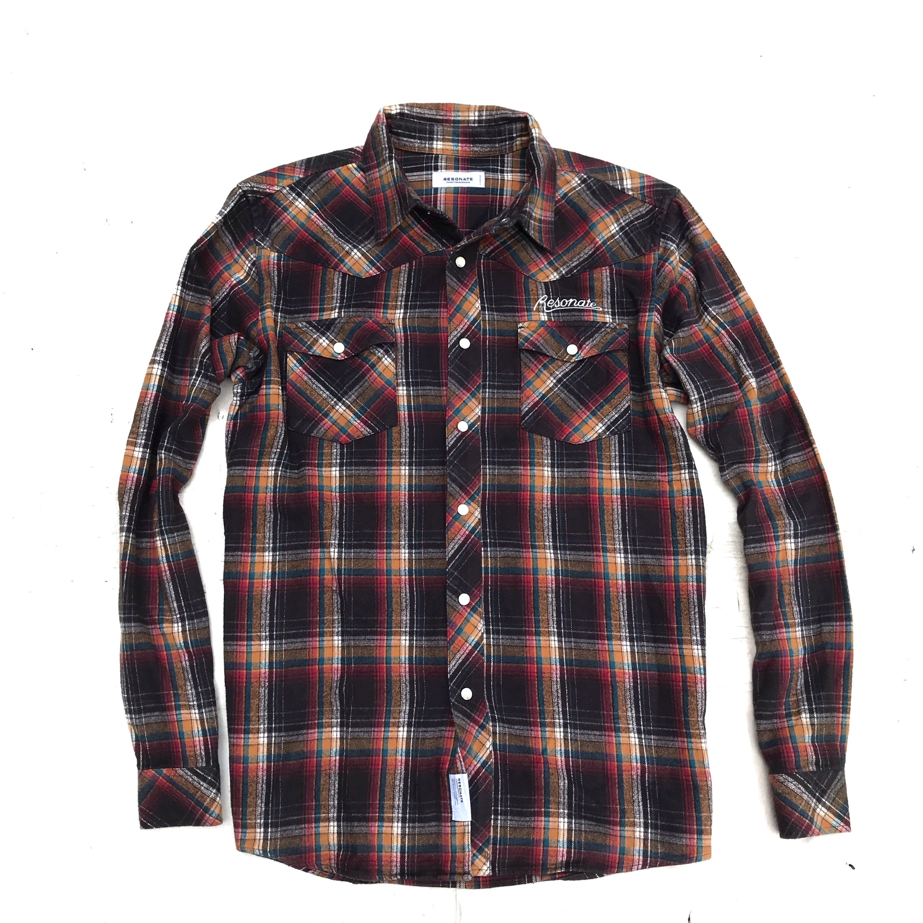 Hiroshi Fujiwara Resonate Good enough Hiroshi Fujiwara flannel Made in japan Size US L / EU 52-54 / 3 - 9 Thumbnail