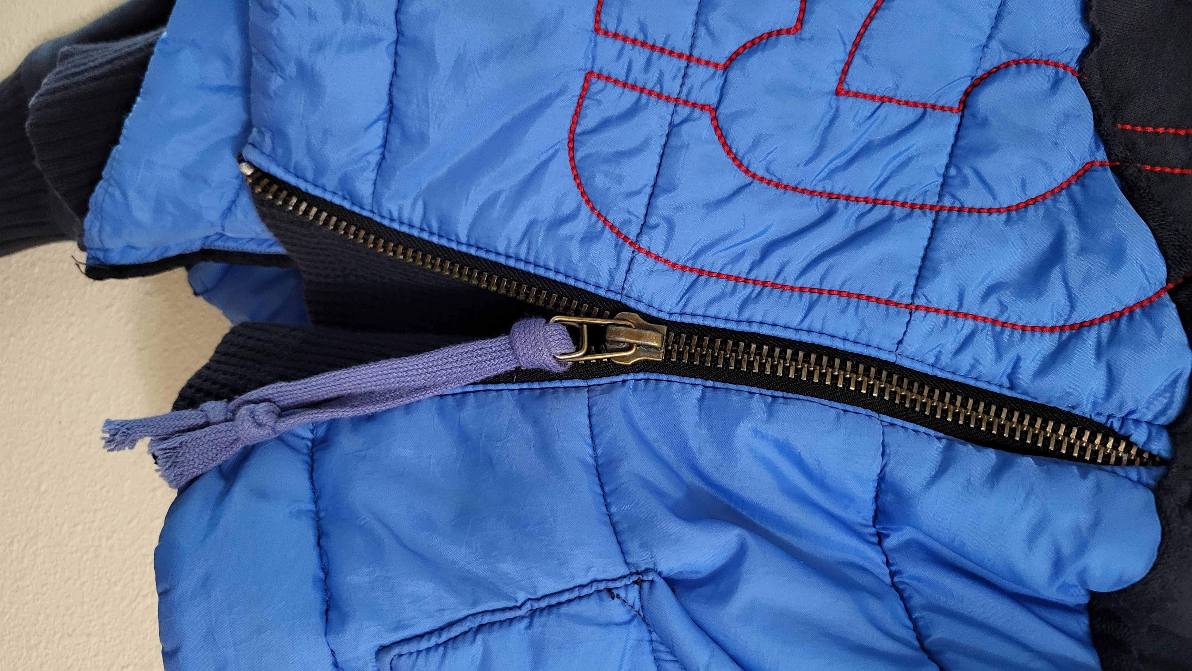 Greg Lauren $1.3k 50/50 Navy Puffy Split Hoodie Size US S / EU 44-46 / 1 - 6 Thumbnail