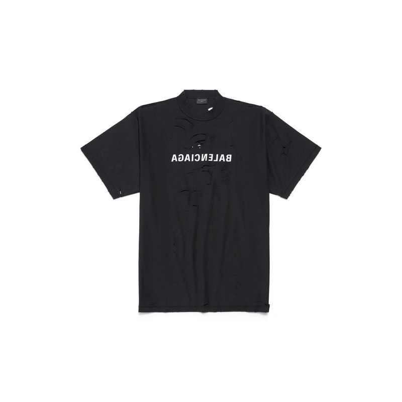 o1s1rm1125 Mirror Balenciaga Inside Out T-Shirt Oversized