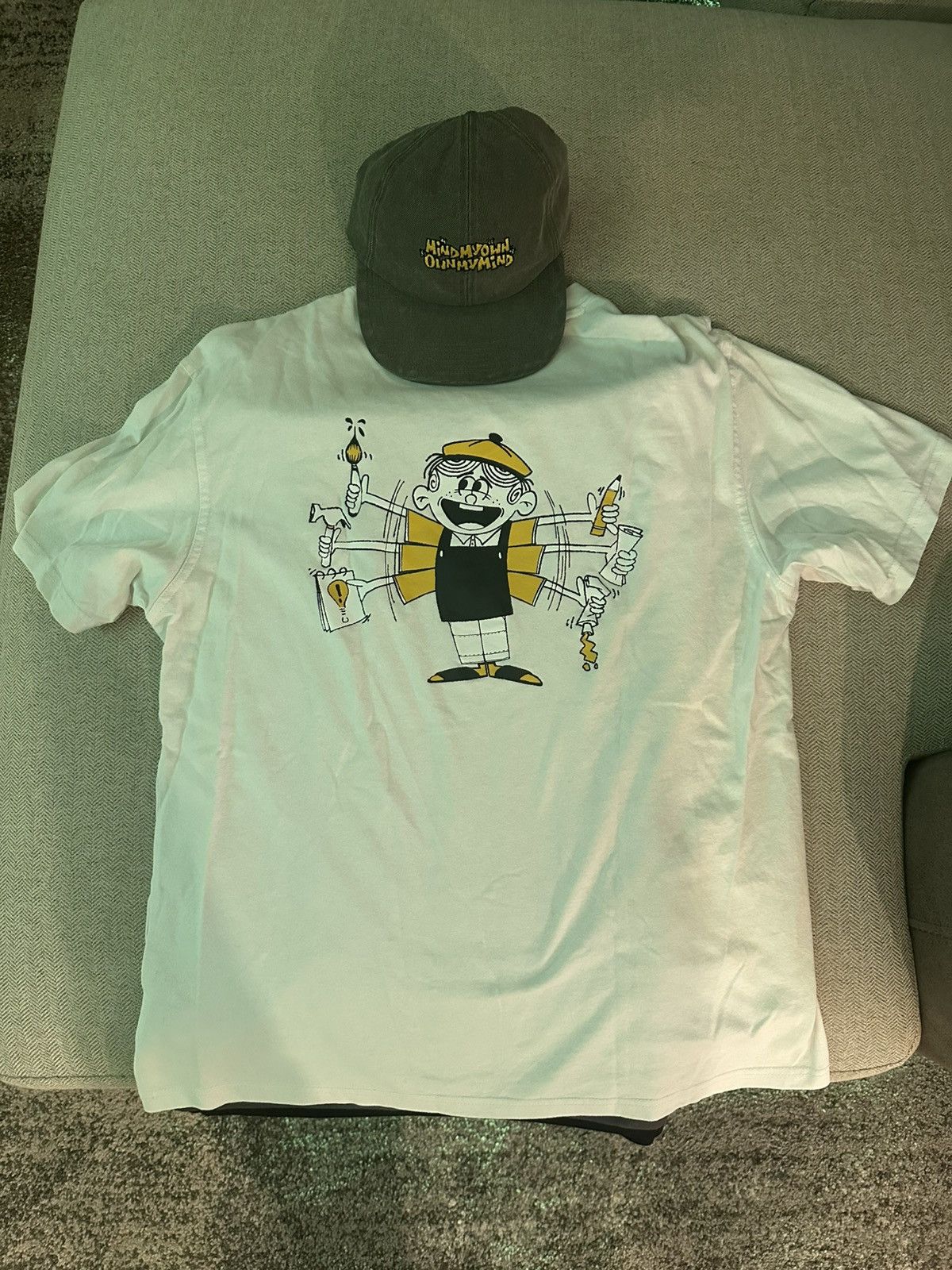 Dickies × Sneakersnstuff Dixies x SNS T-Shirt & Hat ‘Mind My Own’ Size ONE SIZE - 10 Thumbnail