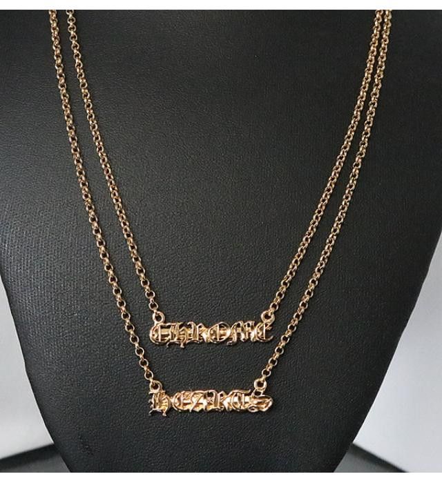 Chrome Hearts Chrome Hearts Spell-out Necklace Size ONE SIZE - 2 Thumbnail