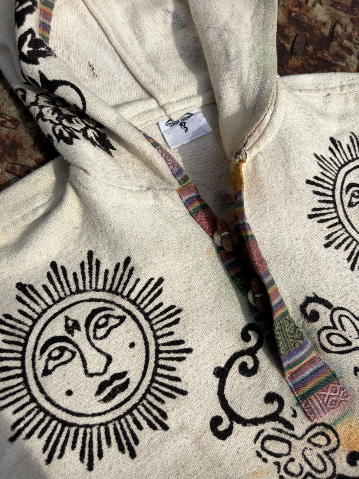 Kapital Nepalese Vintage Handmade Hoodie Jacket Size US XL / EU 56 / 4 - 12 Thumbnail