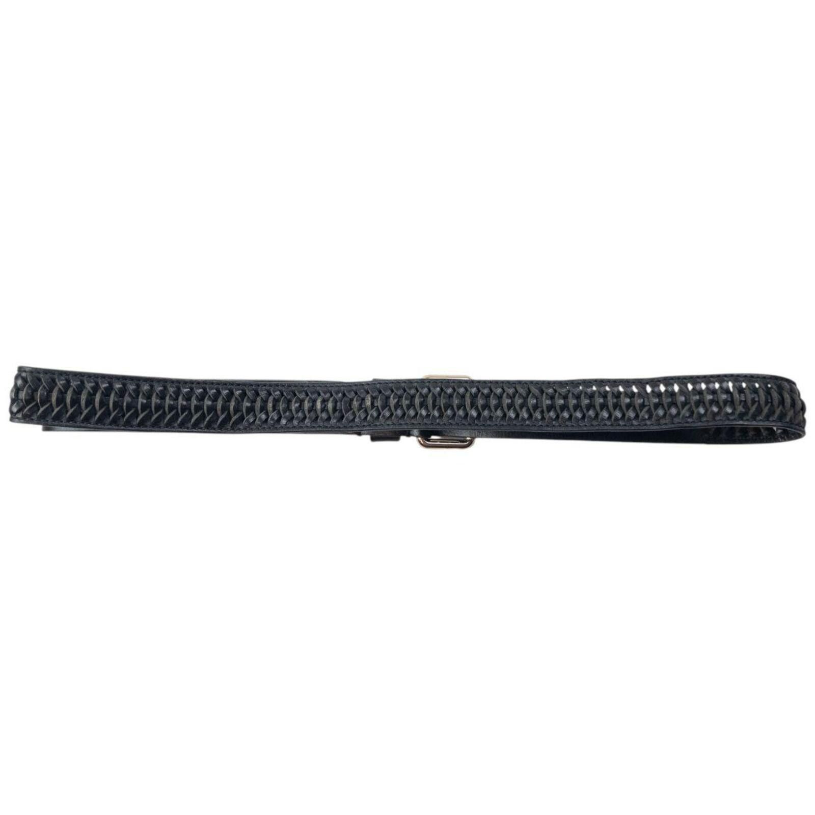 Burberry Vintage 2000s Burberry Braided Leather Belt Size W26 Size ONE SIZE - 4 Thumbnail