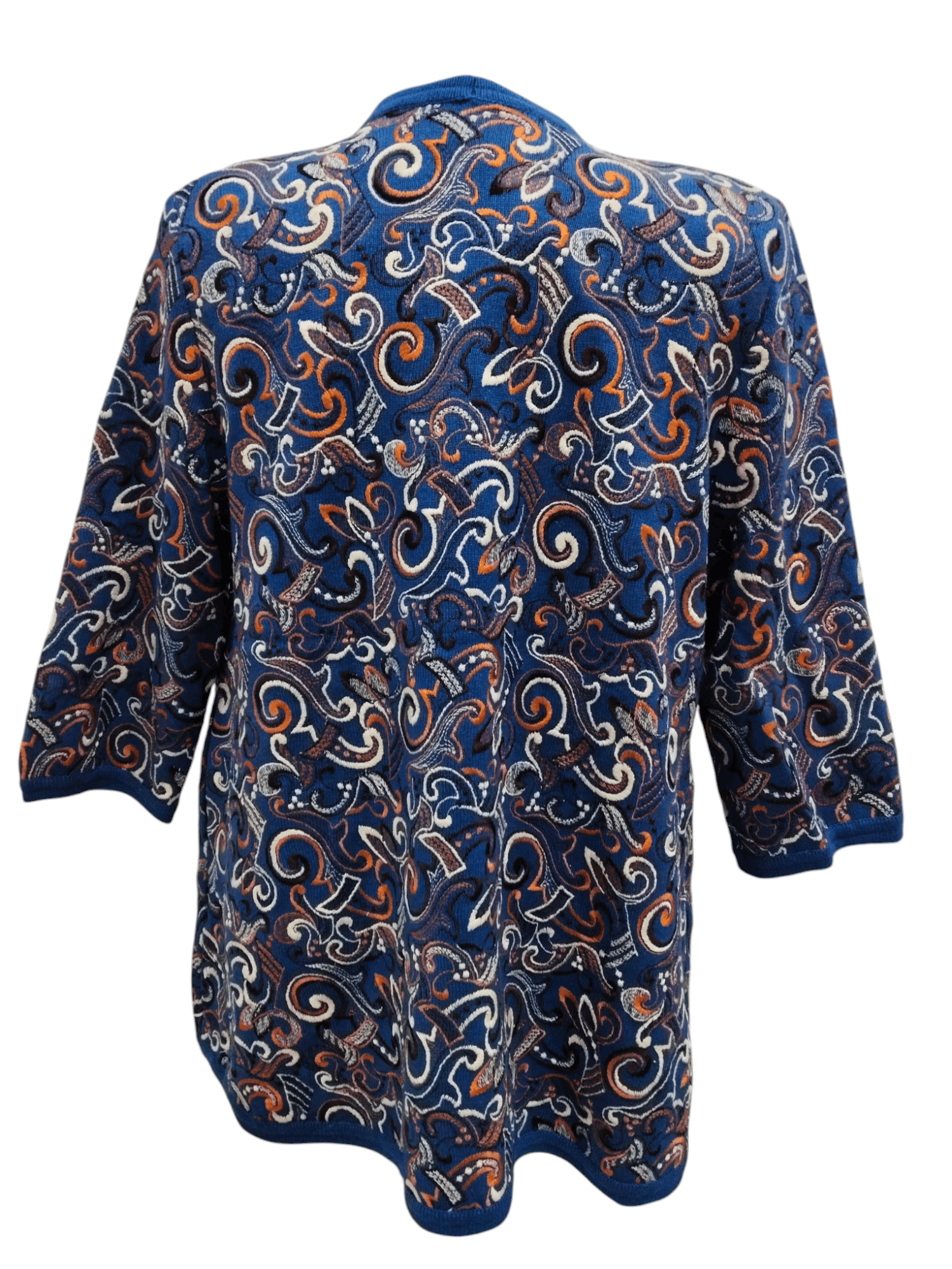 If Six Was Nine × Pusha T Vintage paisley design Coogi Knitwear Sweatshirt Size L / US 10 / IT 46 - 3 Thumbnail