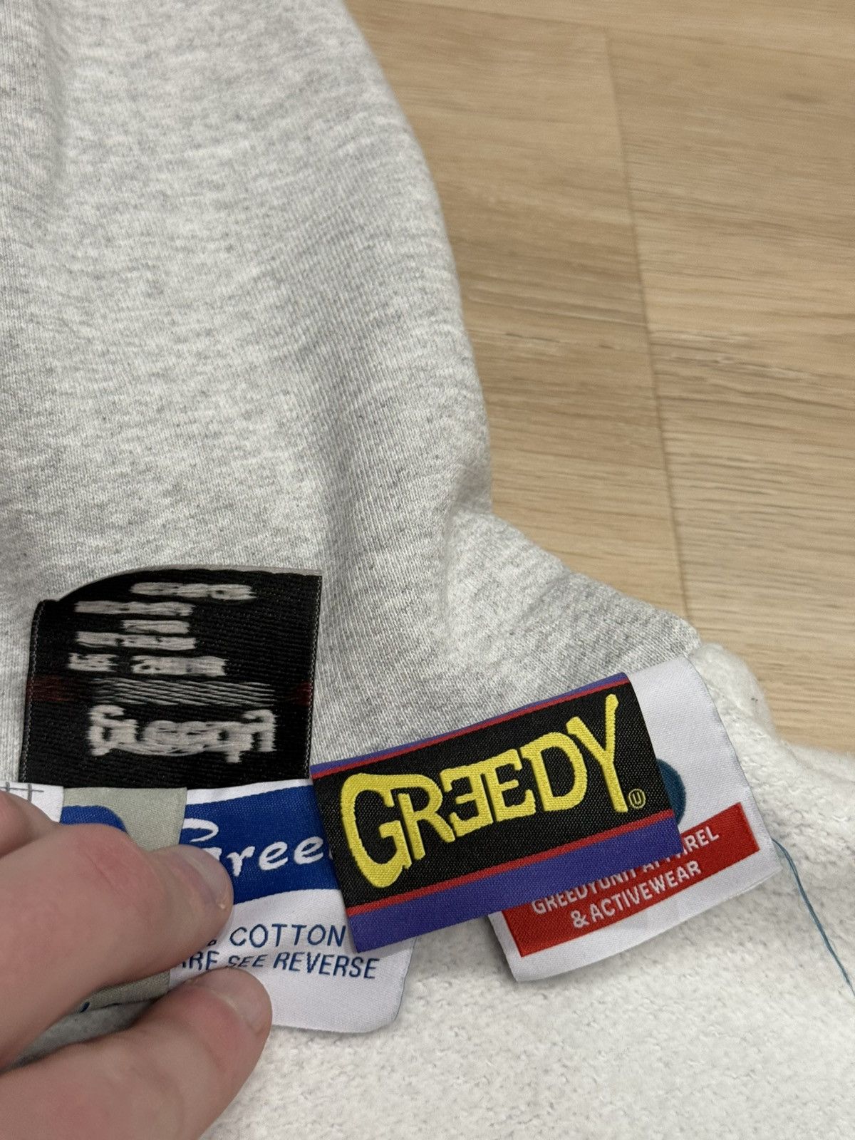 Greedy Unit × murd333r.fm Murd333r.fm Greedy Unit Inside Out Multi Tag Hoodie Size US XL / EU 56 / 4 - 19 Thumbnail