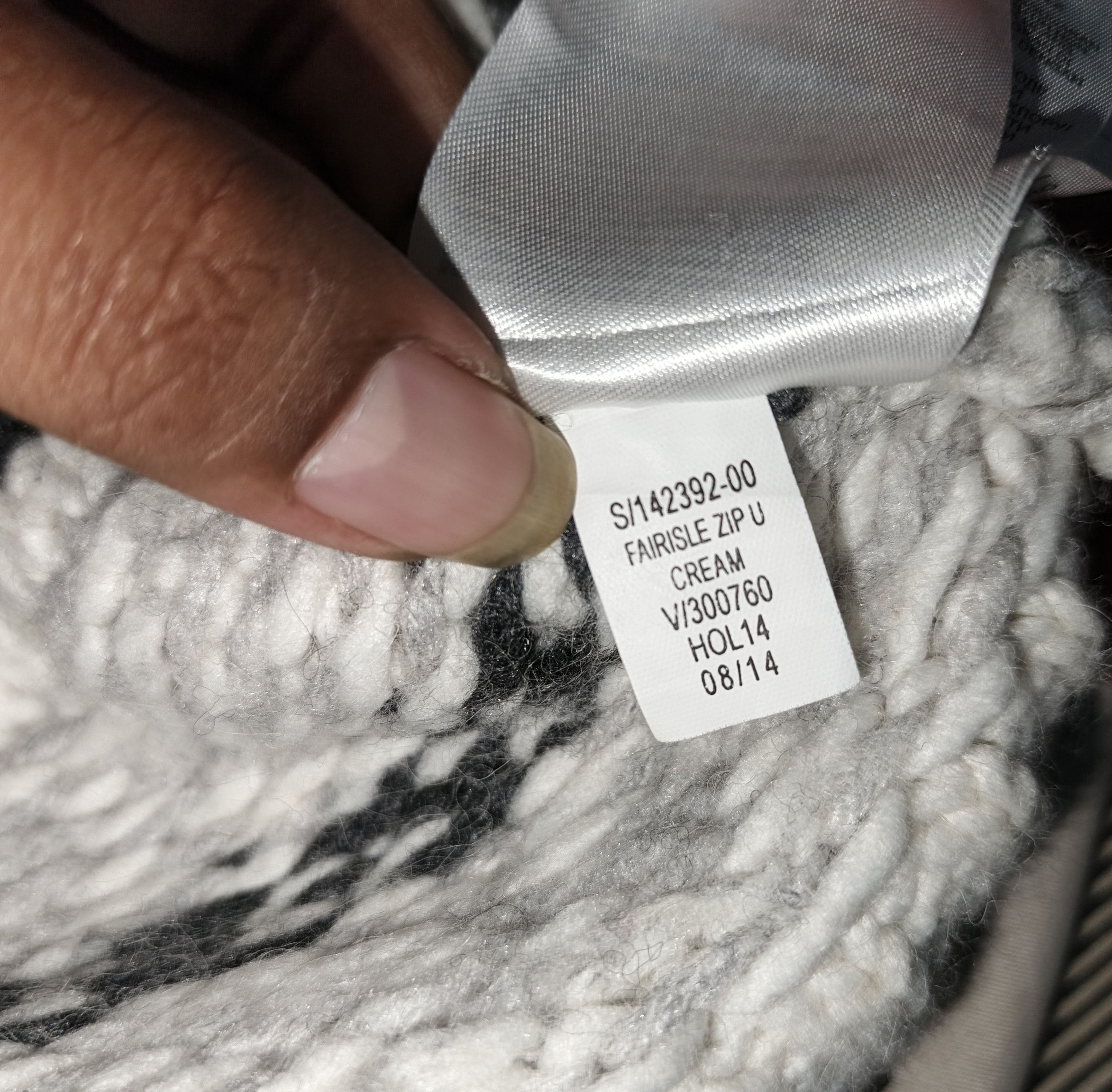 Gap Fair isle sweater bomber jacket Size L / US 10 / IT 46 - 15 Thumbnail