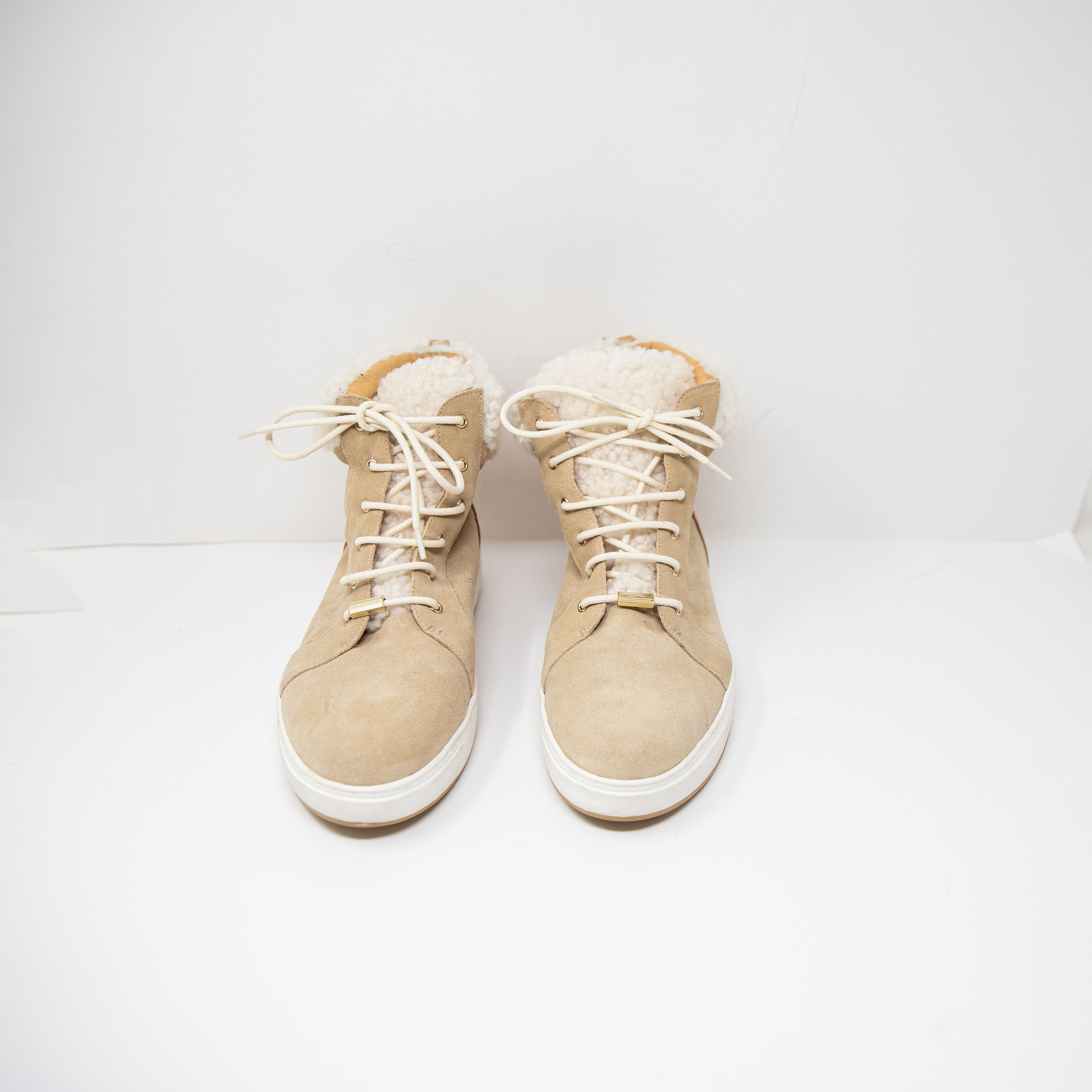 Donald Pliner Donald Pliner Remi Suede Shearling High Top Size US 11 / IT 41 - 2 Thumbnail