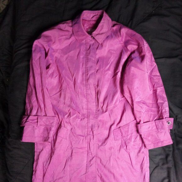 Jones New York Vintage Jones New York Iridescent Cloak Raincoat Jacket Size ONE SIZE - 2 Thumbnail
