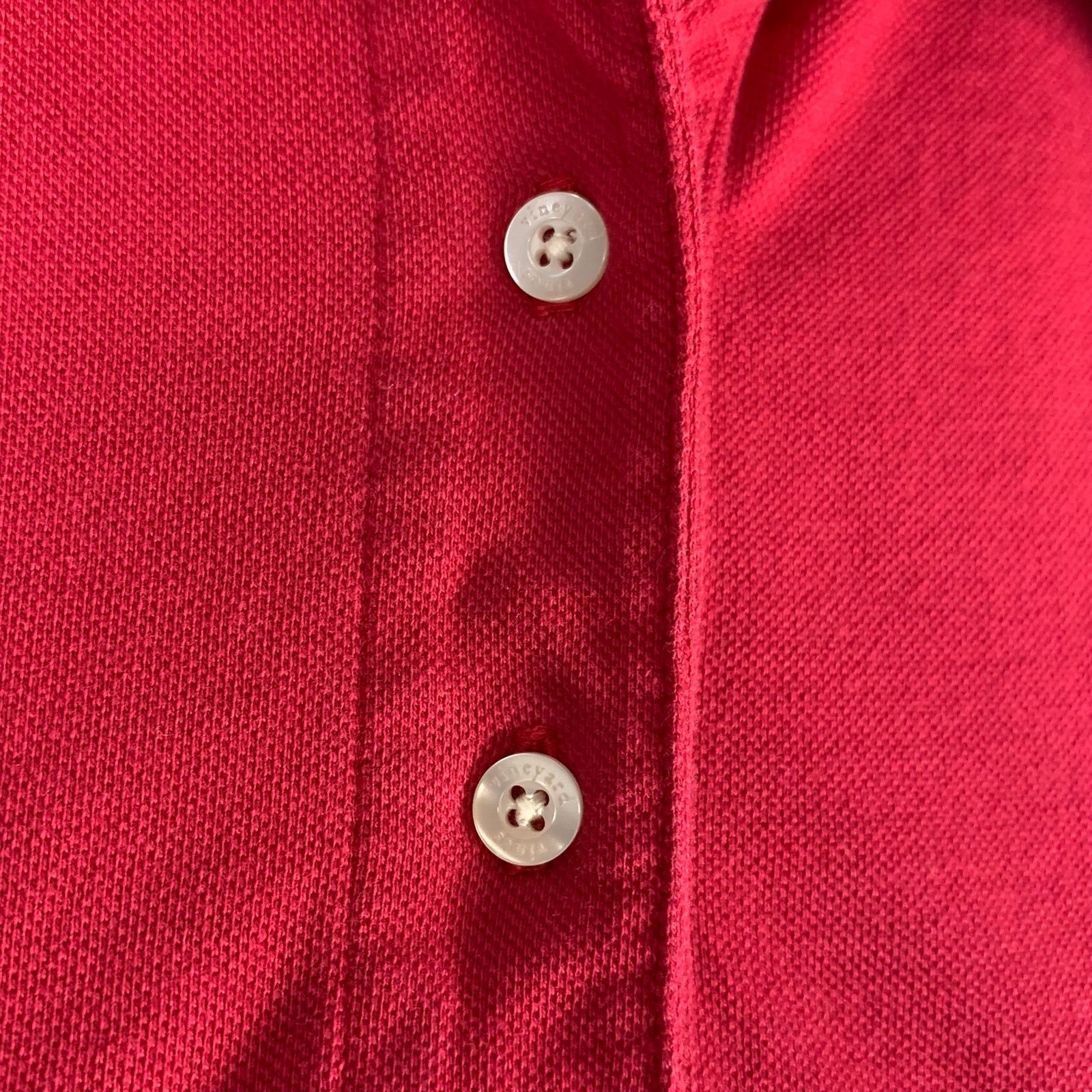 Vineyard Vines Vineyard Vines by Shep & Ian Polo Shirt Women's Small Red Size S / US 4 / IT 40 - 5 Thumbnail