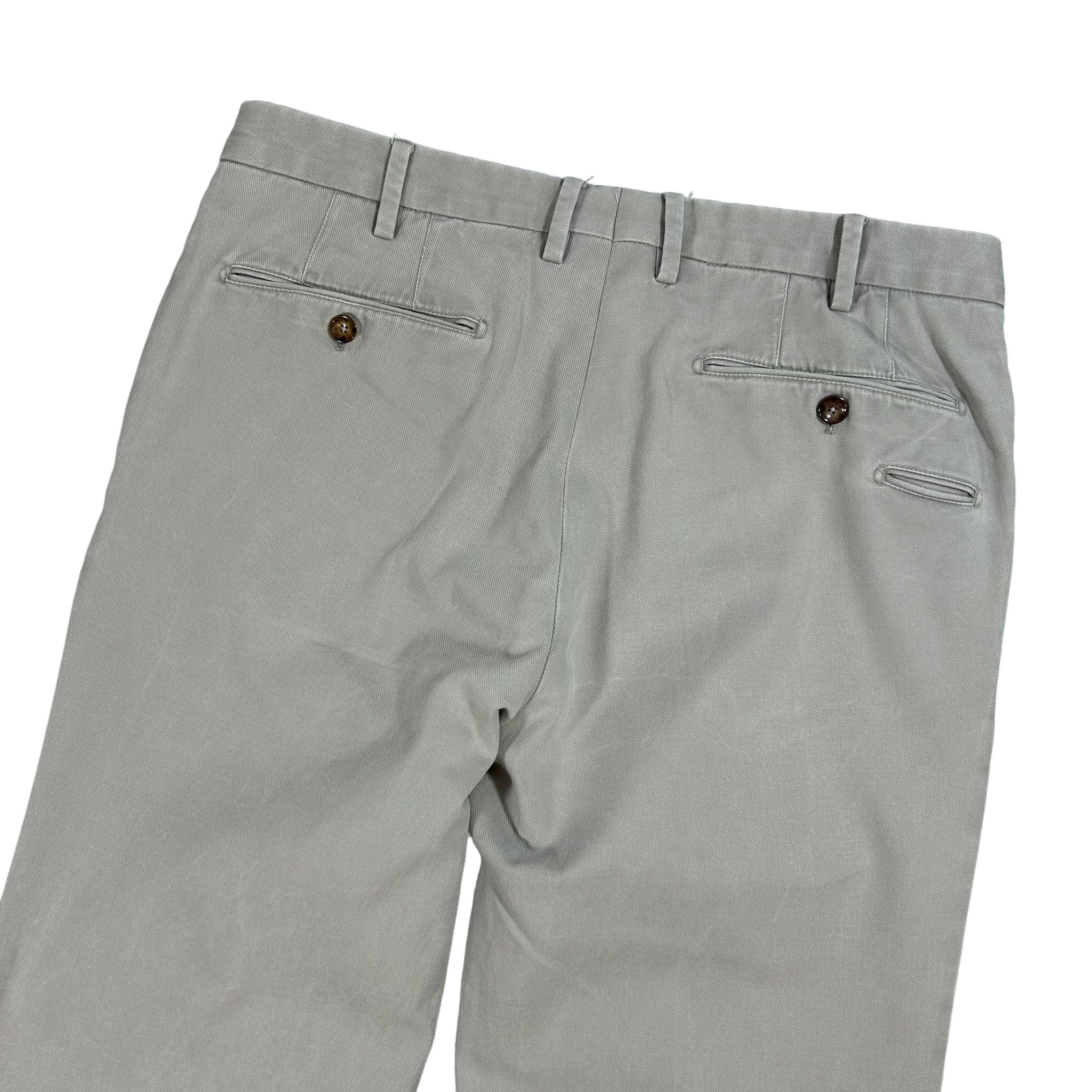 PT Torino PT01 Shaka Gray Slim Fit Tapered Classic Chino Pants W32L30 Size US 32 / EU 48 - 4 Thumbnail